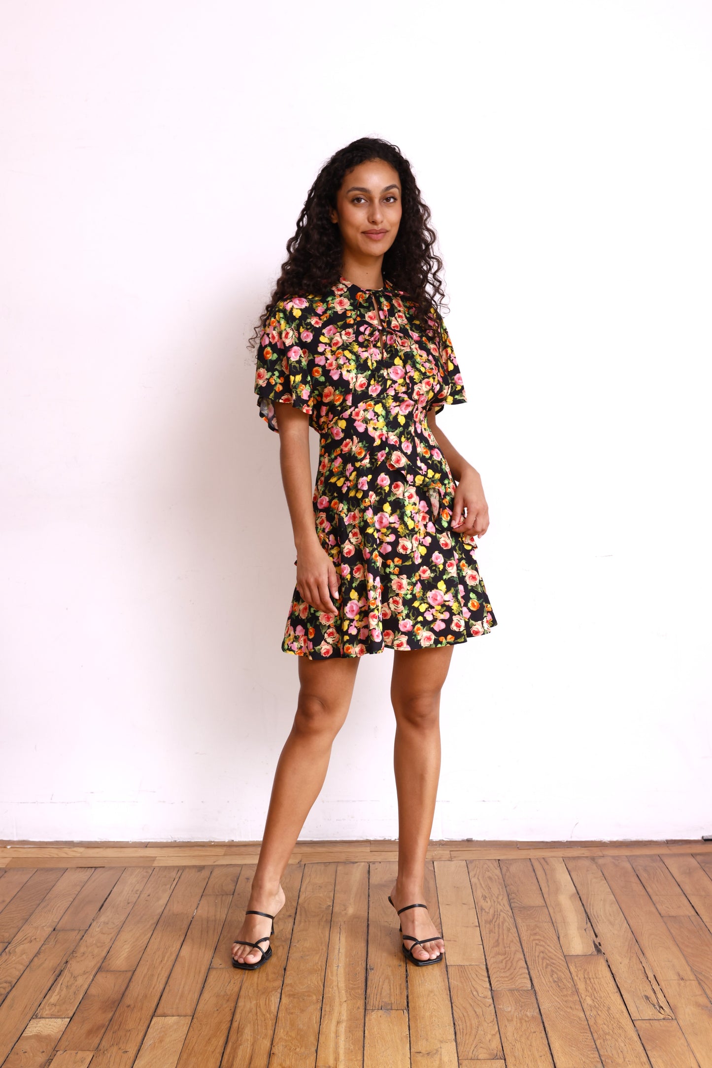 Robe ALIZA print fleurs