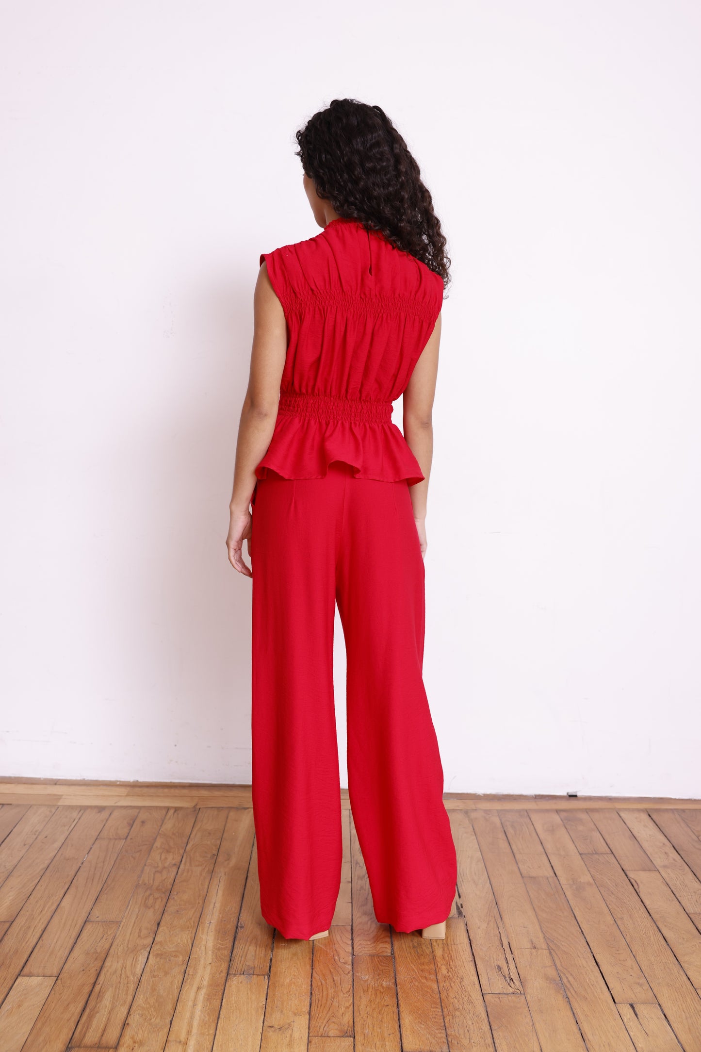 Pantalon RYAN rouge