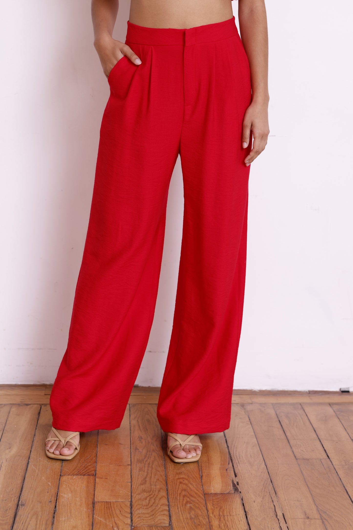 Pantalon RYAN rouge