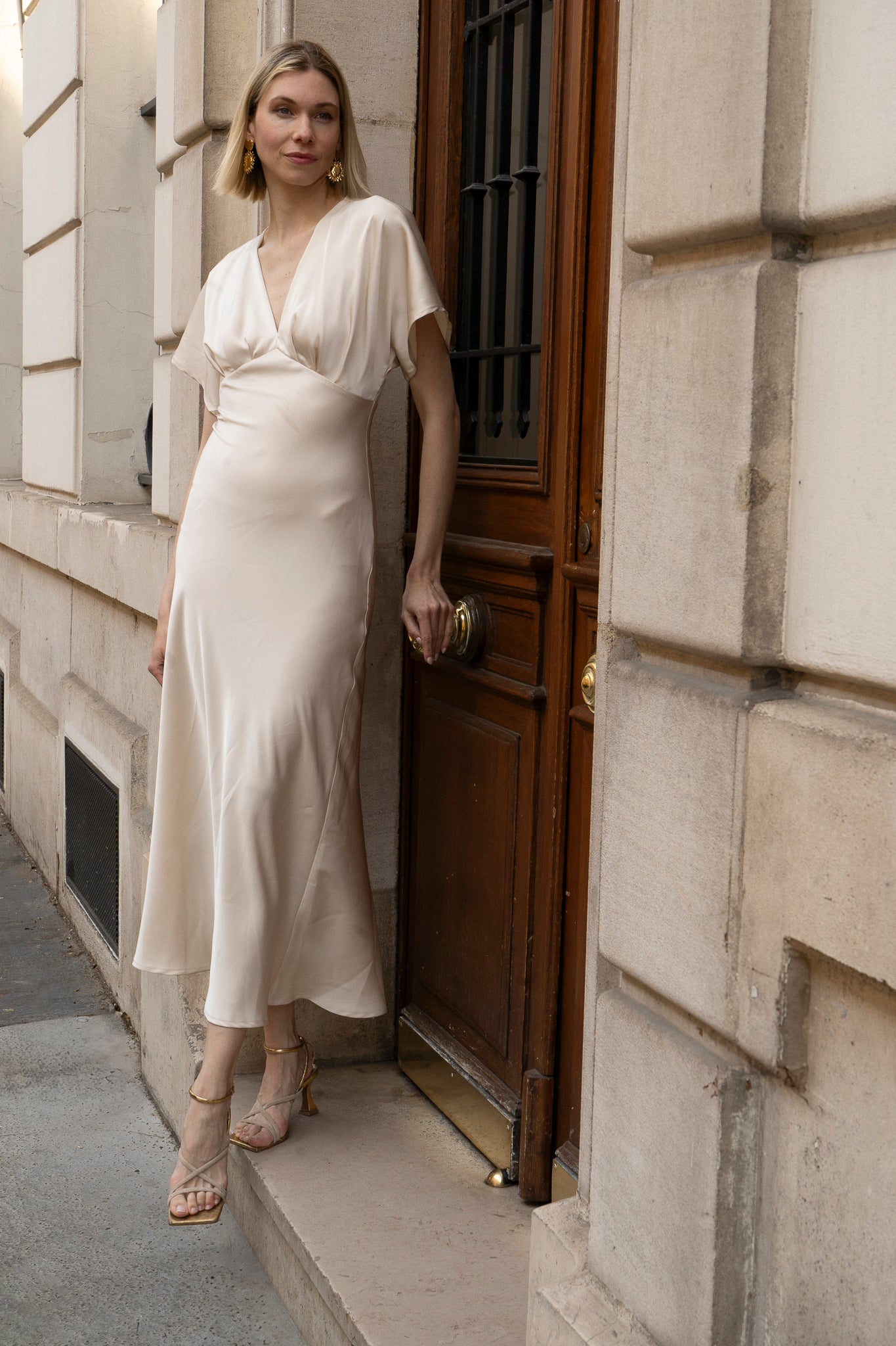 Robe Sofia champagne