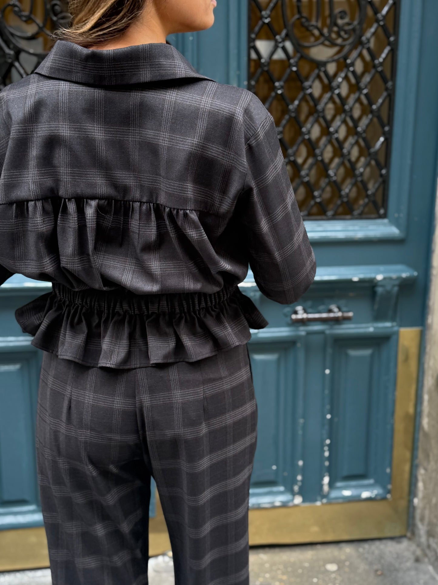 Chemise Zoé à carreaux