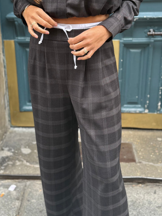 Pantalon Thimothée carreaux