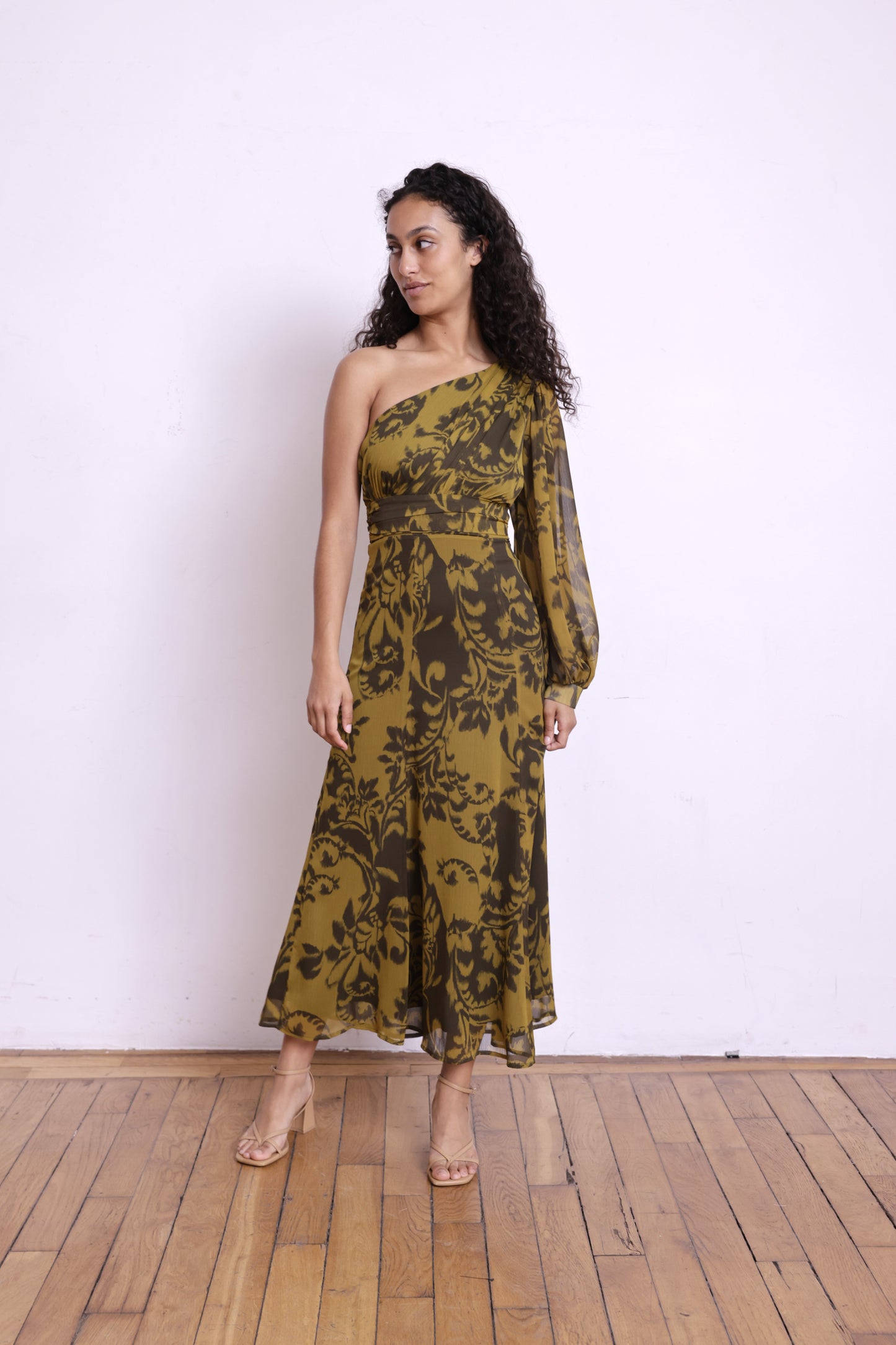 Robe CALYPSO kaki/olive