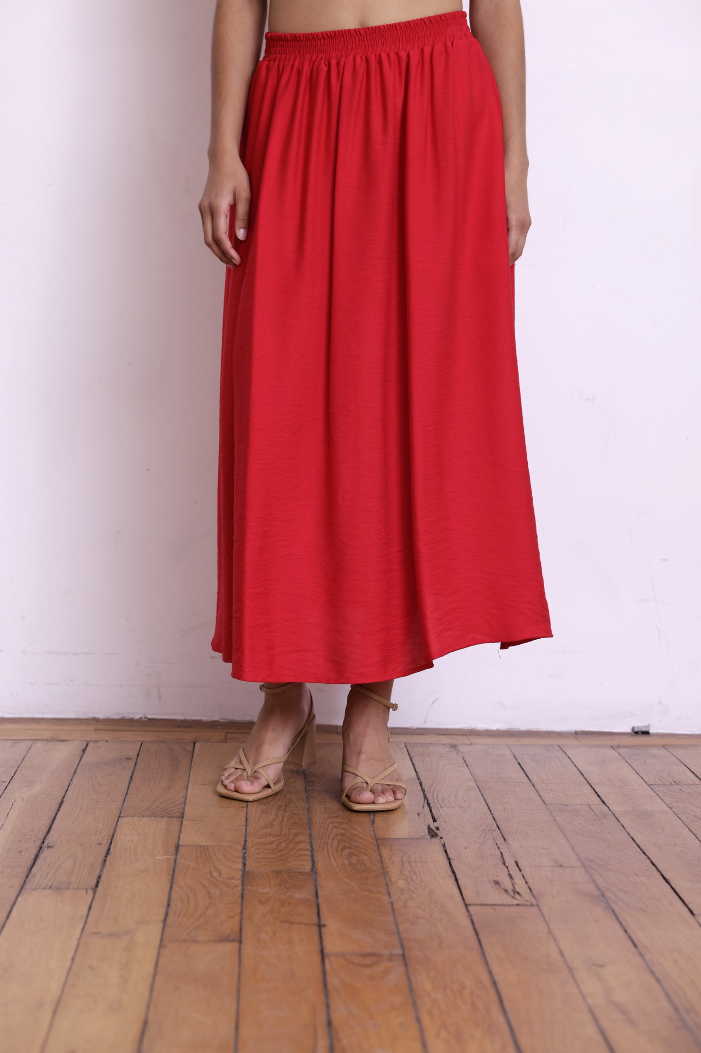 Jupe JACOB rouge