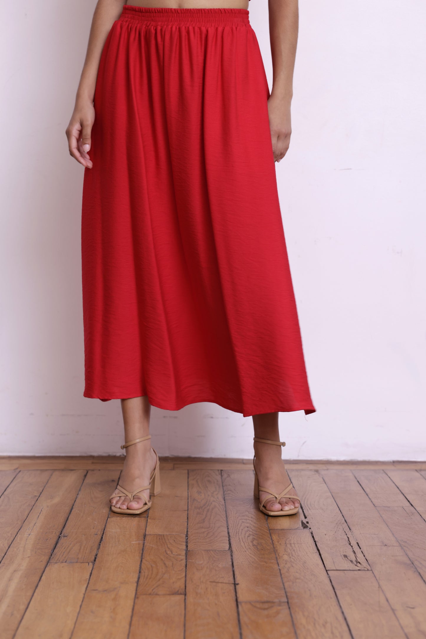 Jupe JACOB rouge