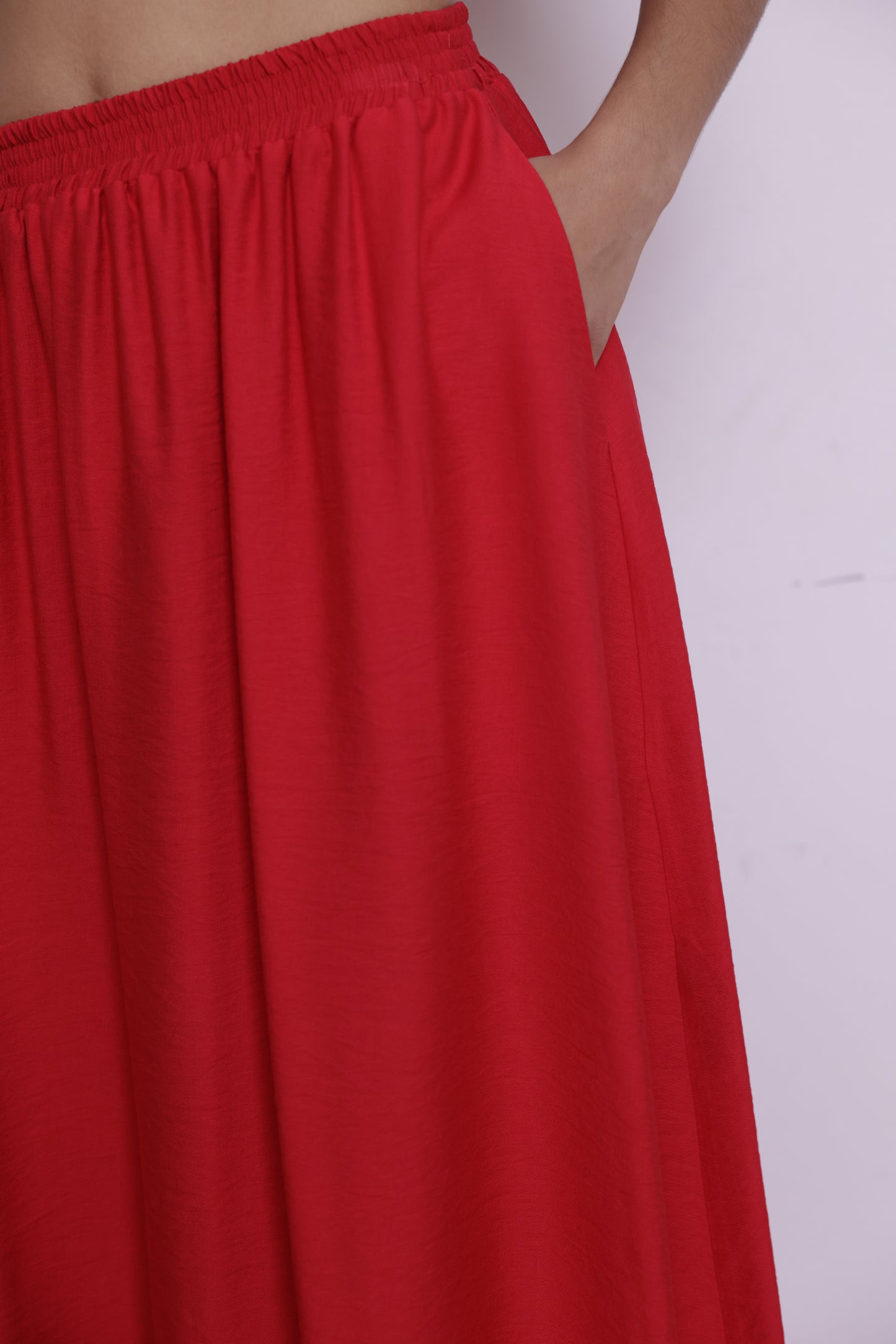 Jupe JACOB rouge