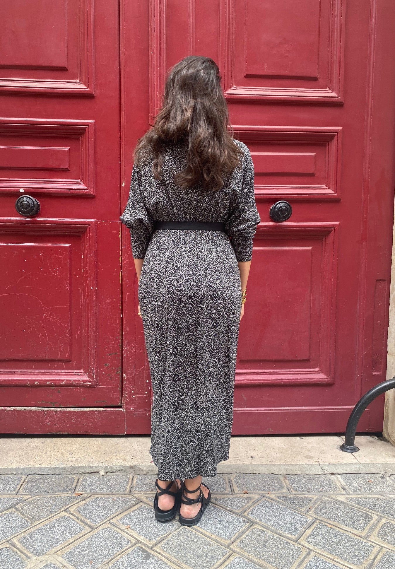 Robe ANTIBES noir&blanc