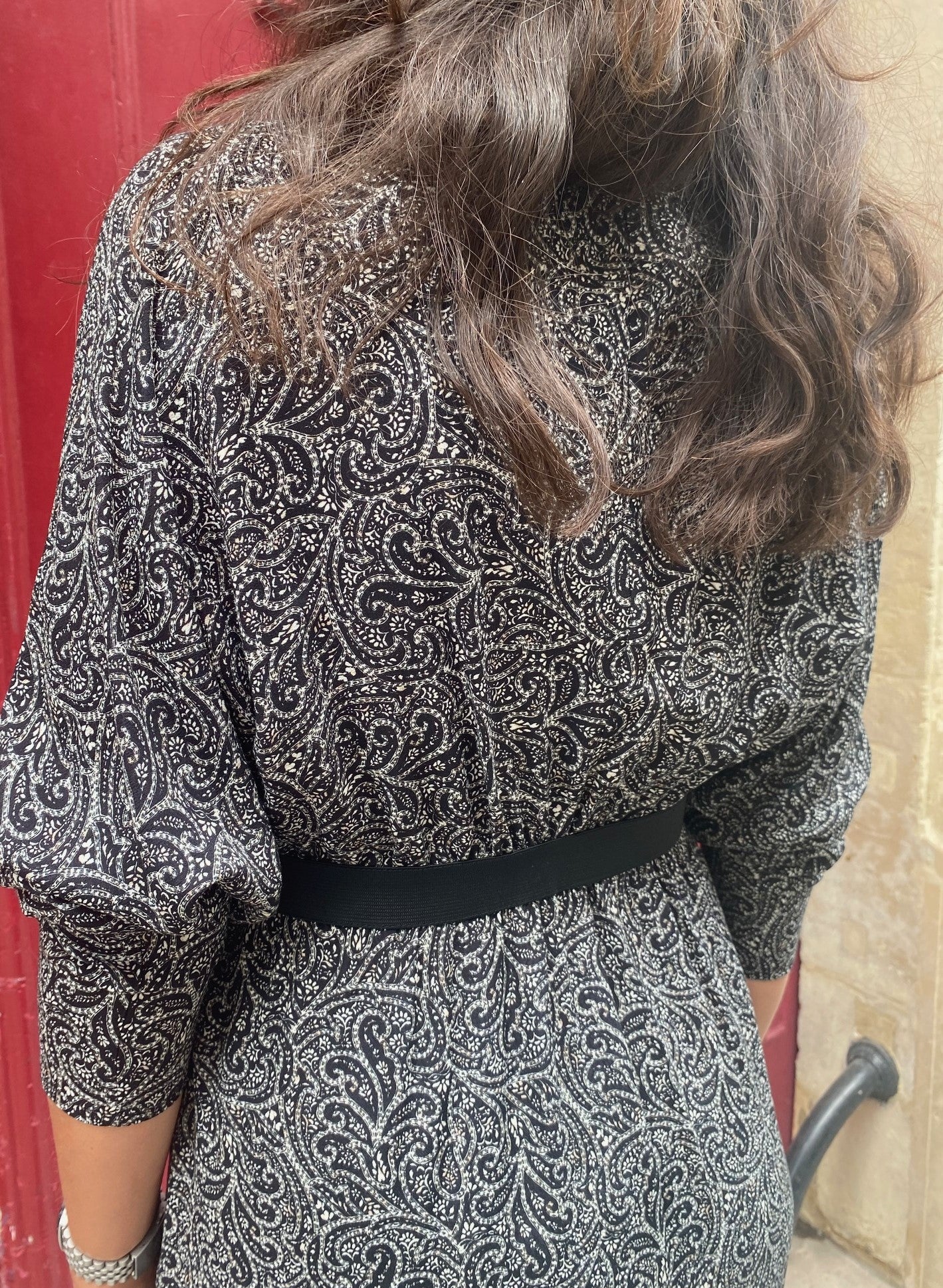 Robe ANTIBES noir&blanc