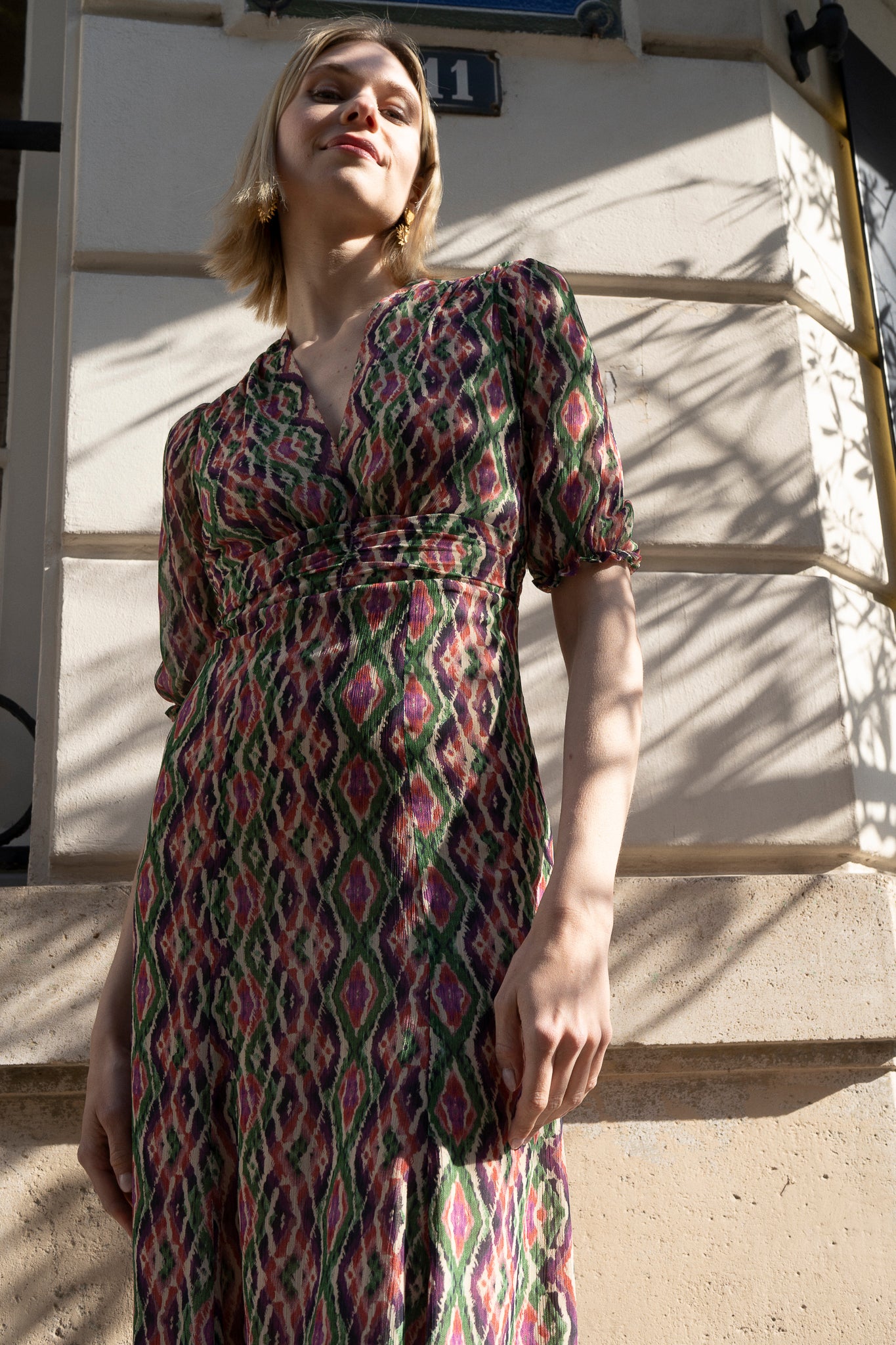 Robe SPRING losanges