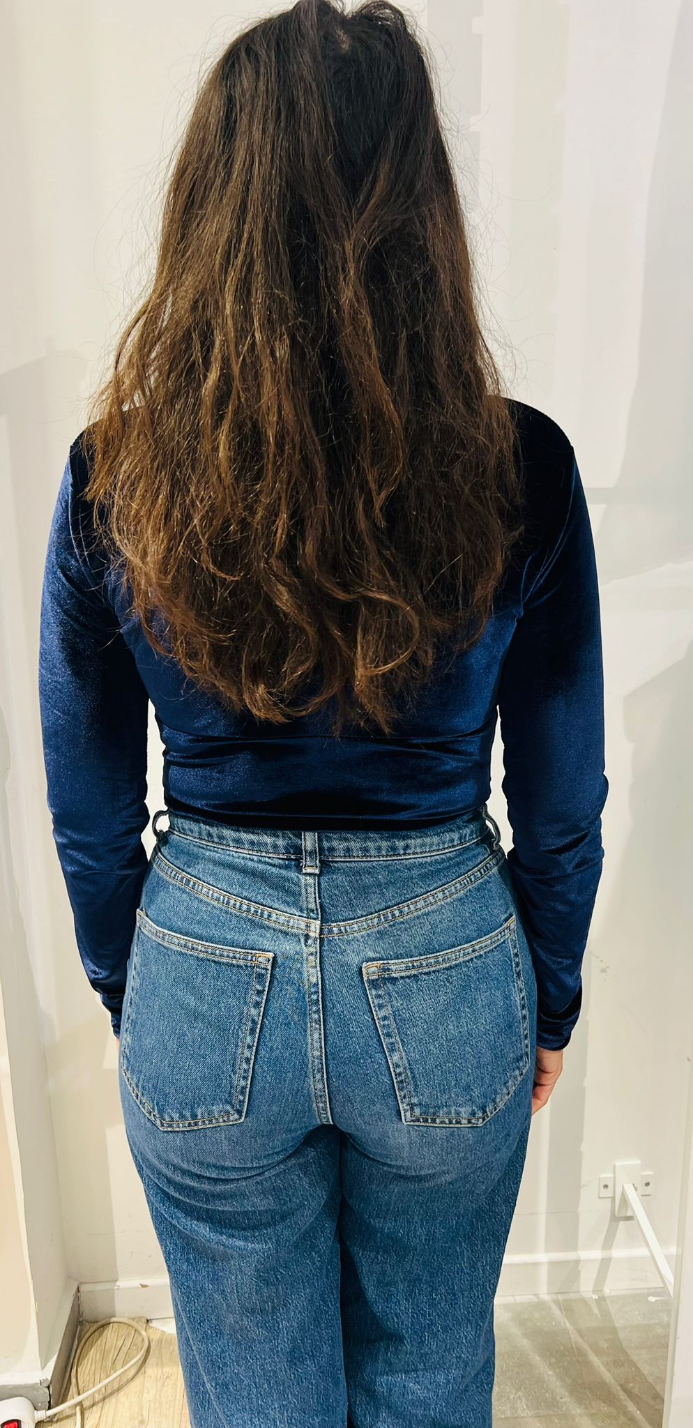 Body MIA velours marine