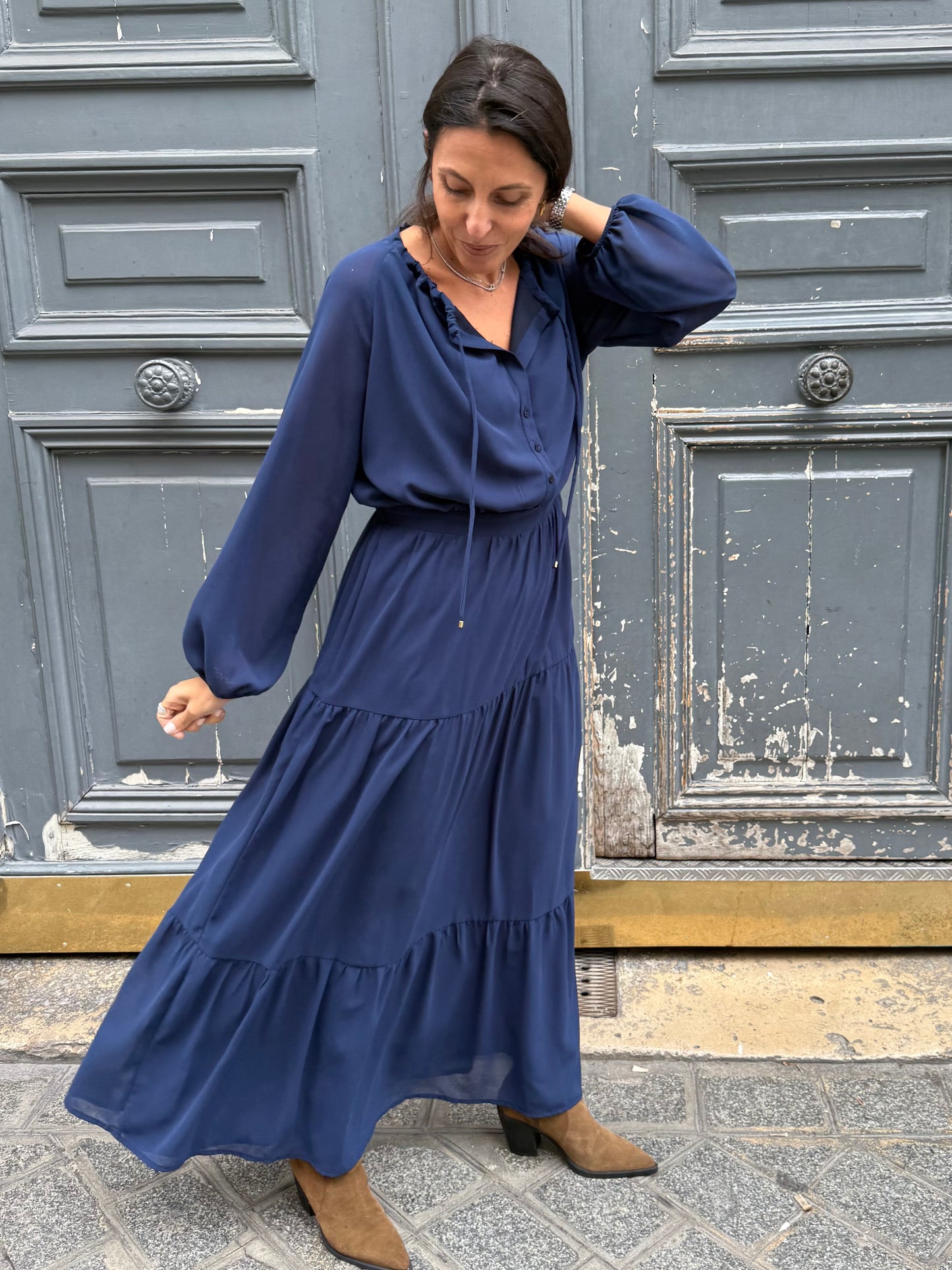 Robe JODIE Marine