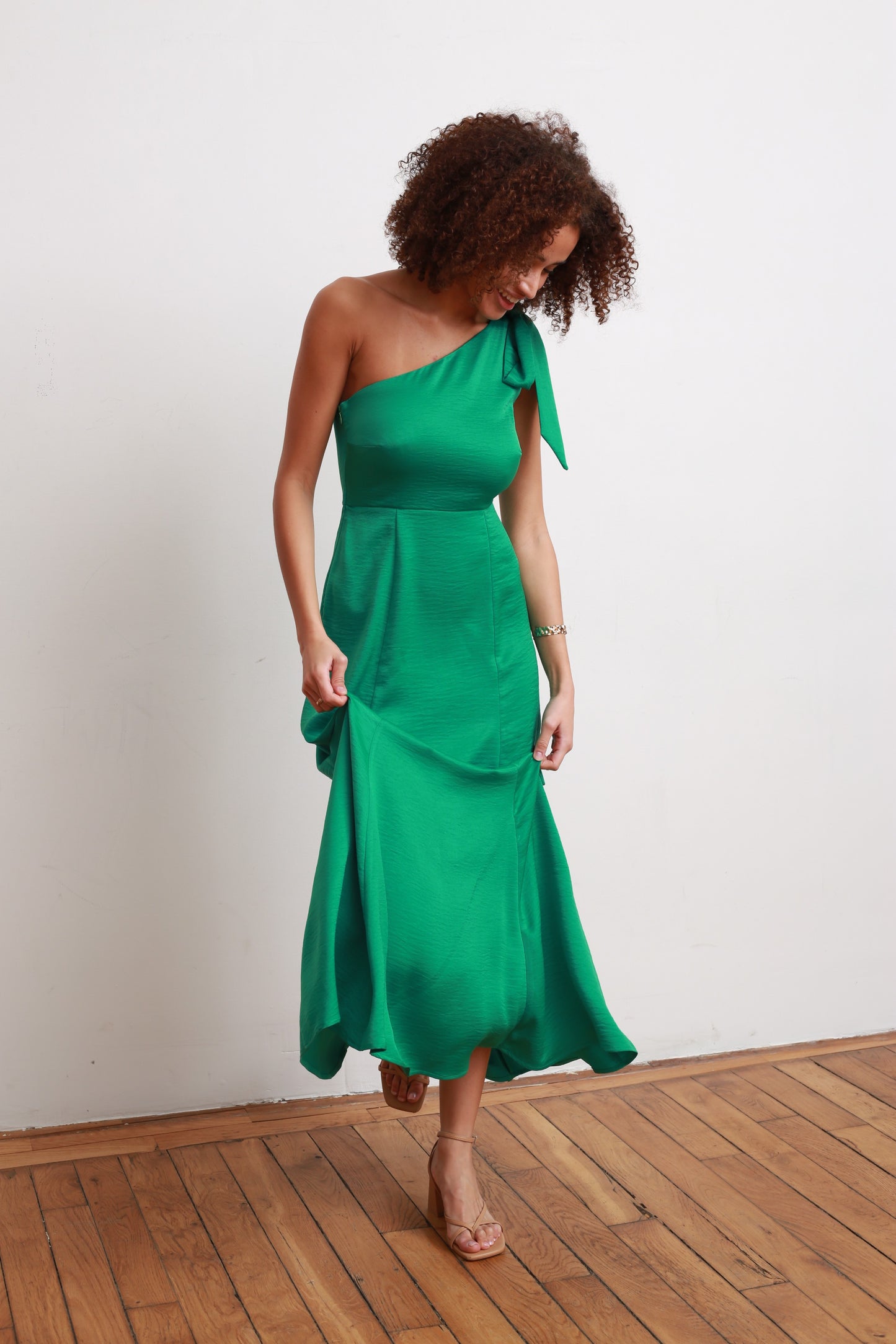 Robe AURORE verte