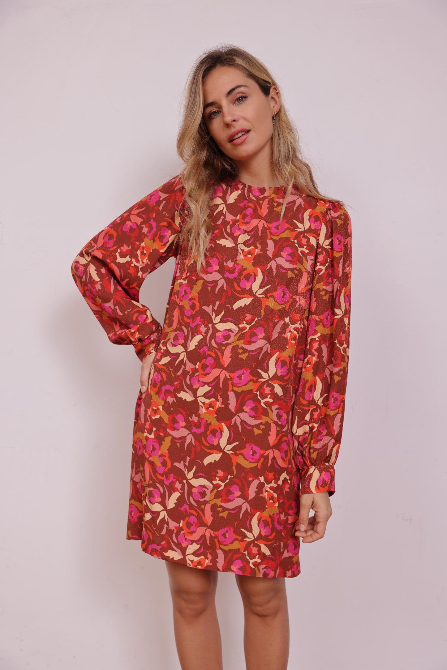 Robe HONORINE caramel