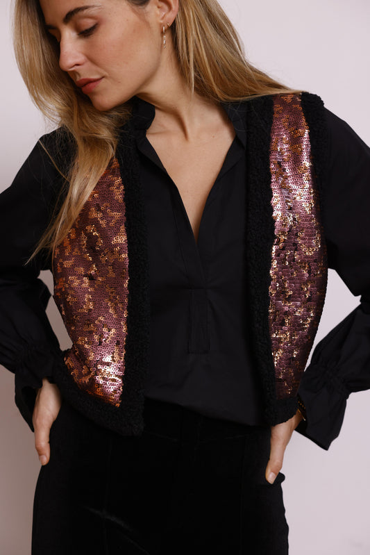 Gilet YVANNA sequins