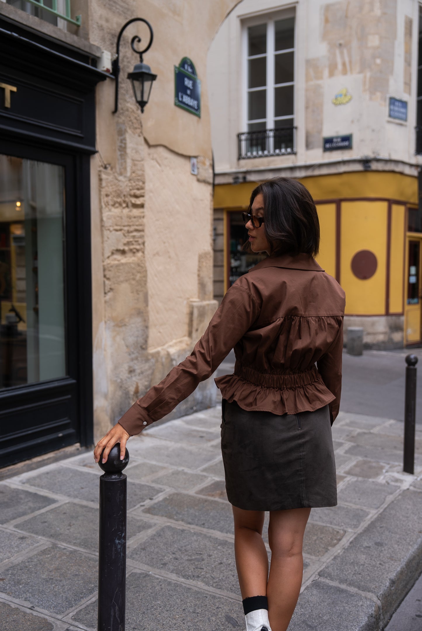 Chemise Zoé choco