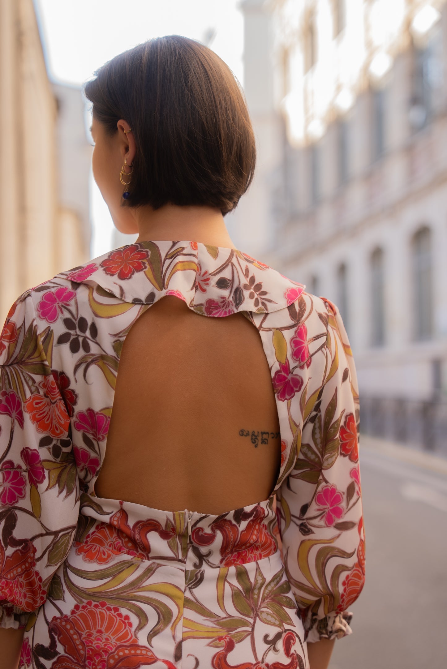 Robe PERLA floral vintage