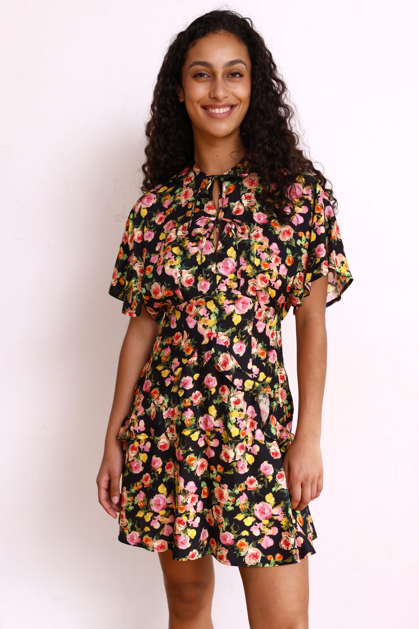 Robe ALIZA print fleurs