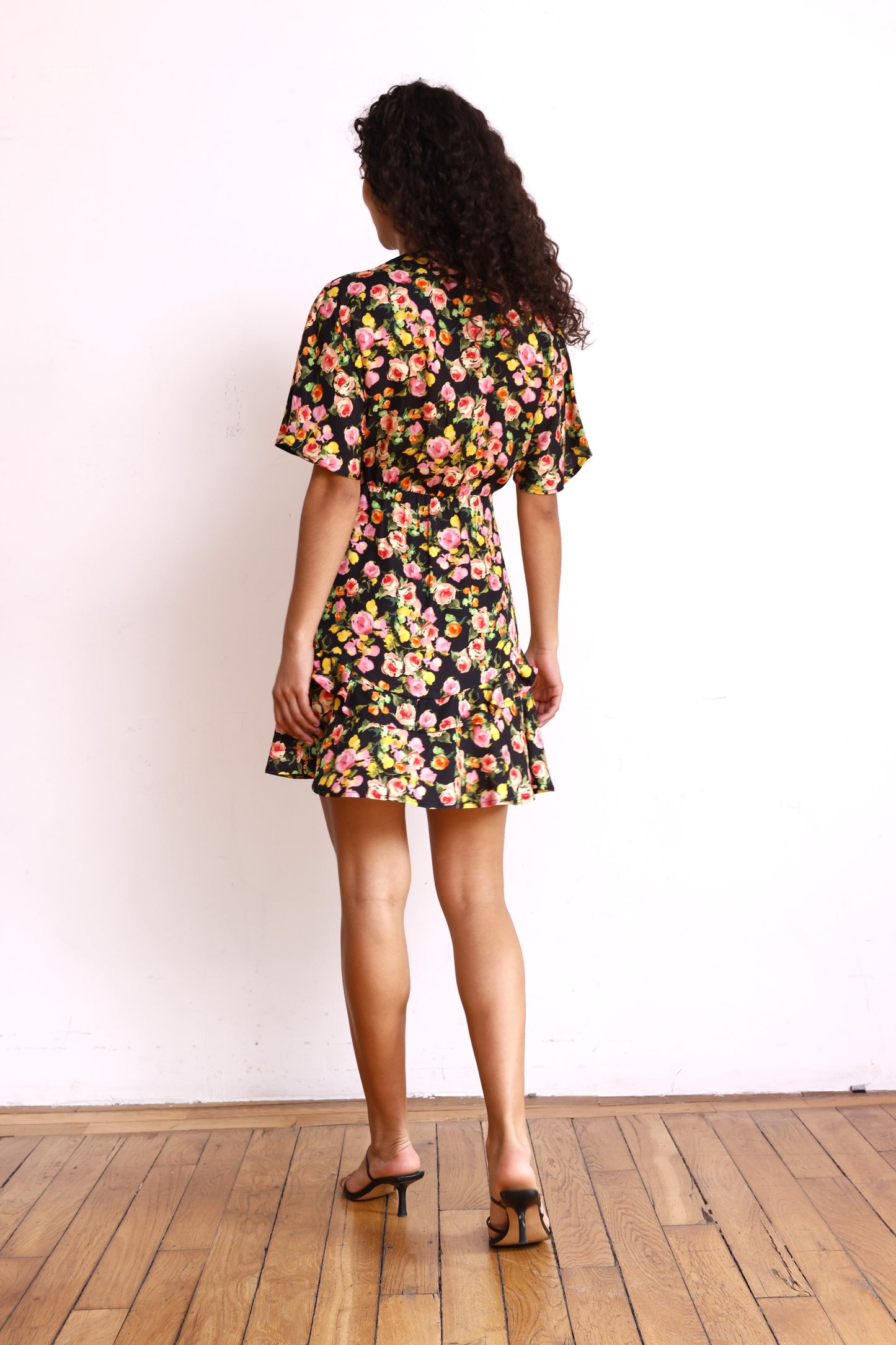 Robe ALIZA print fleurs