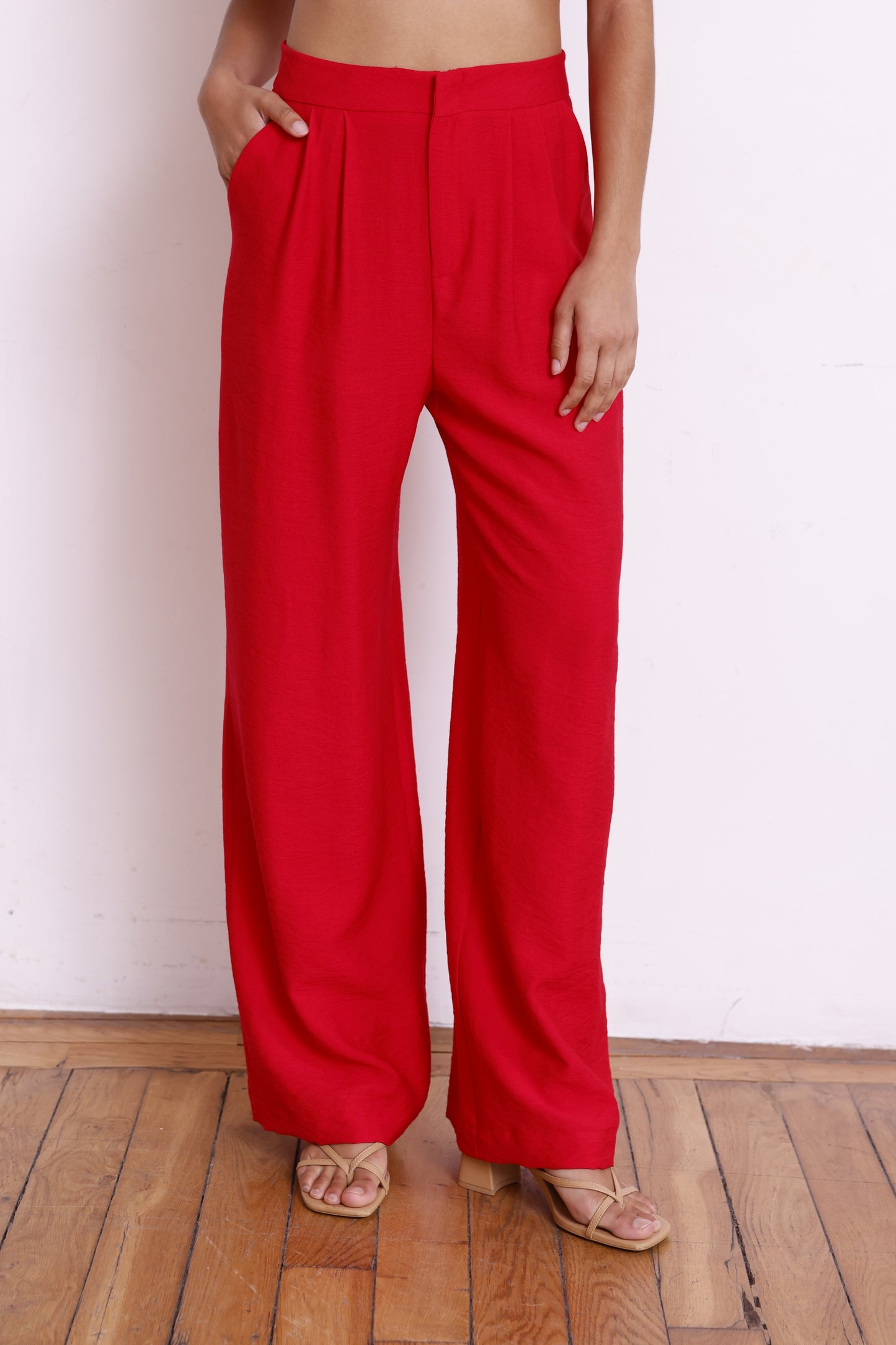 Pantalon RYAN rouge
