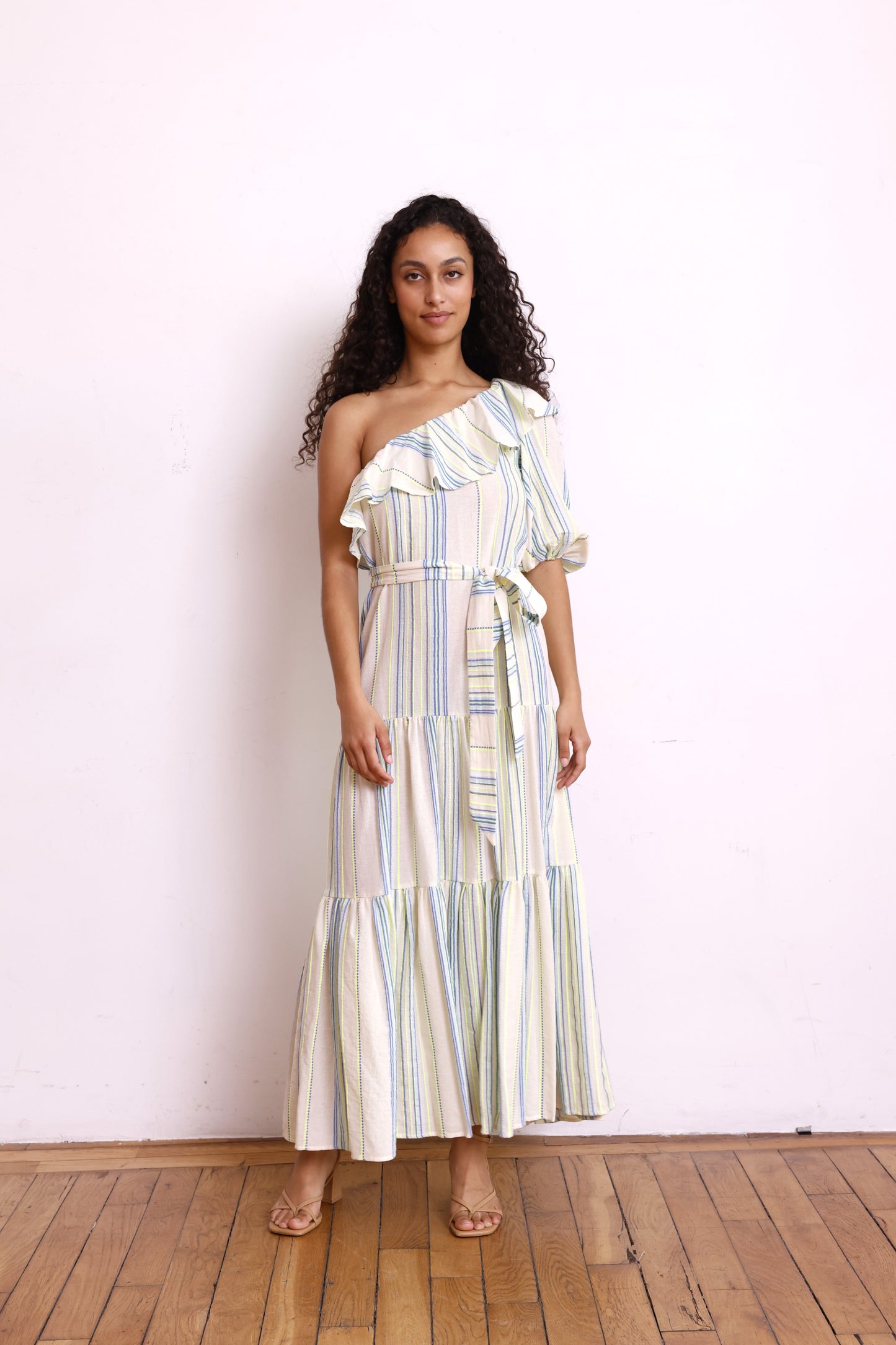 Robe JAMIE /rayé bleu