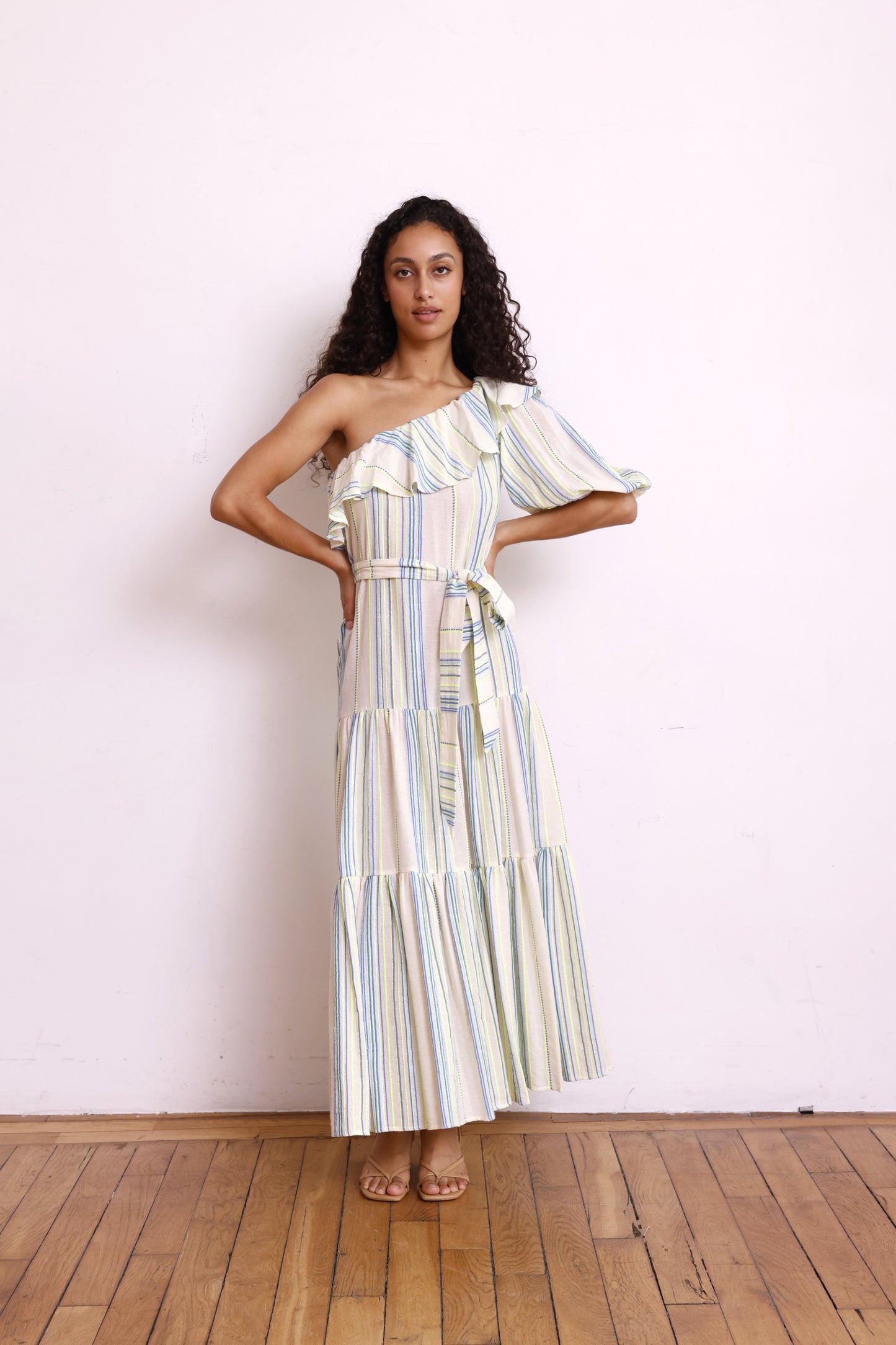 Robe JAMIE /rayé bleu