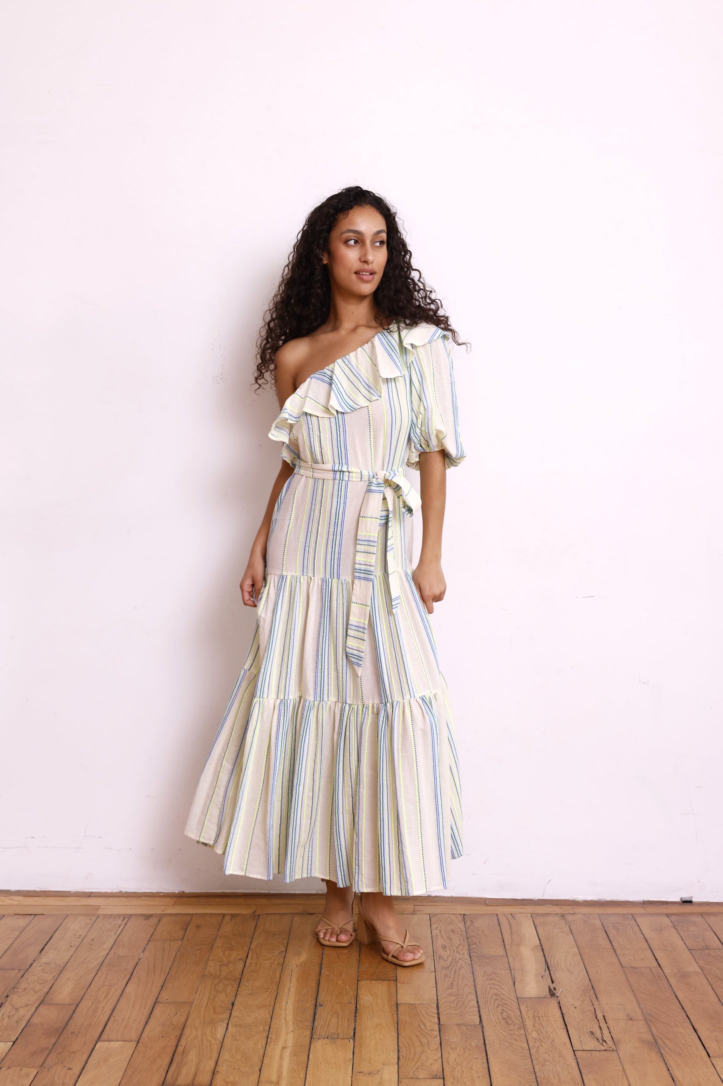 Robe JAMIE /rayé bleu