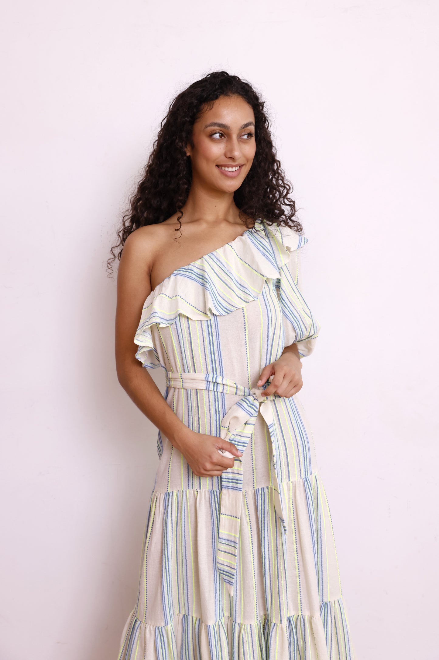 Robe JAMIE /rayé bleu