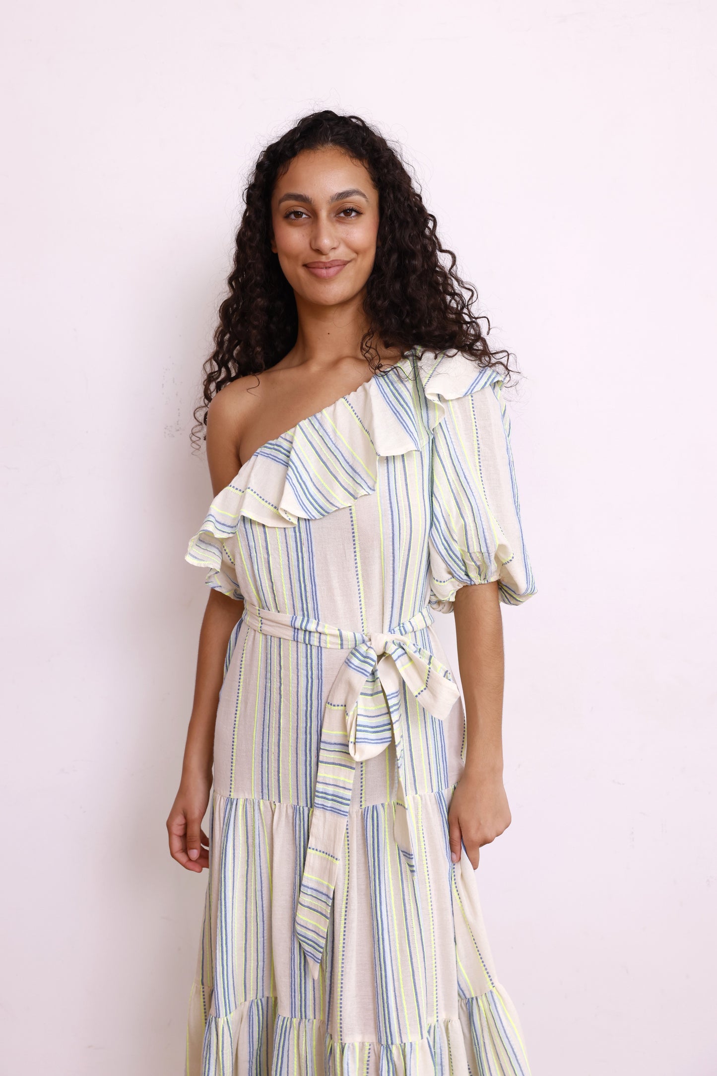 Robe JAMIE /rayé bleu