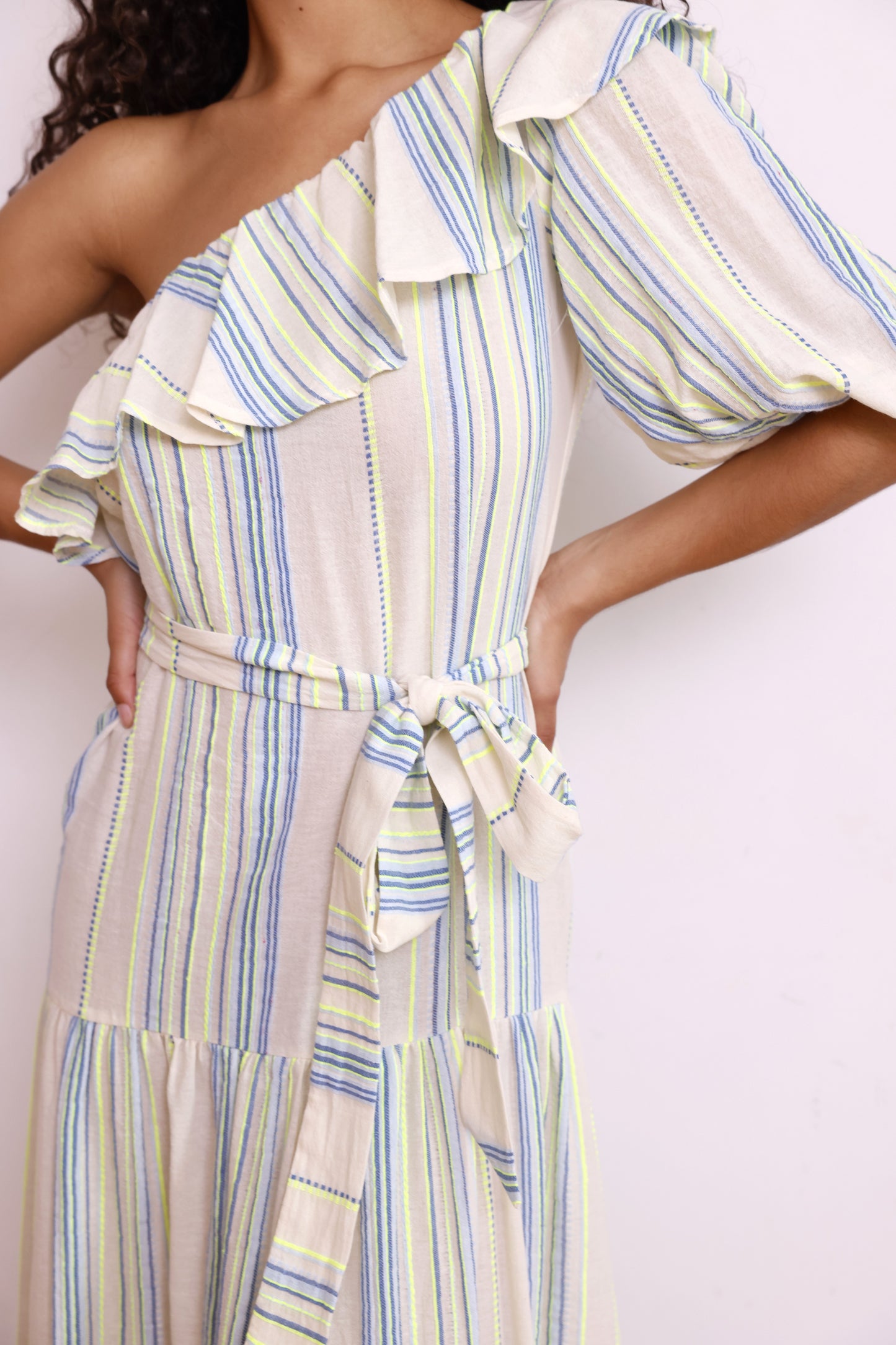 Robe JAMIE /rayé bleu