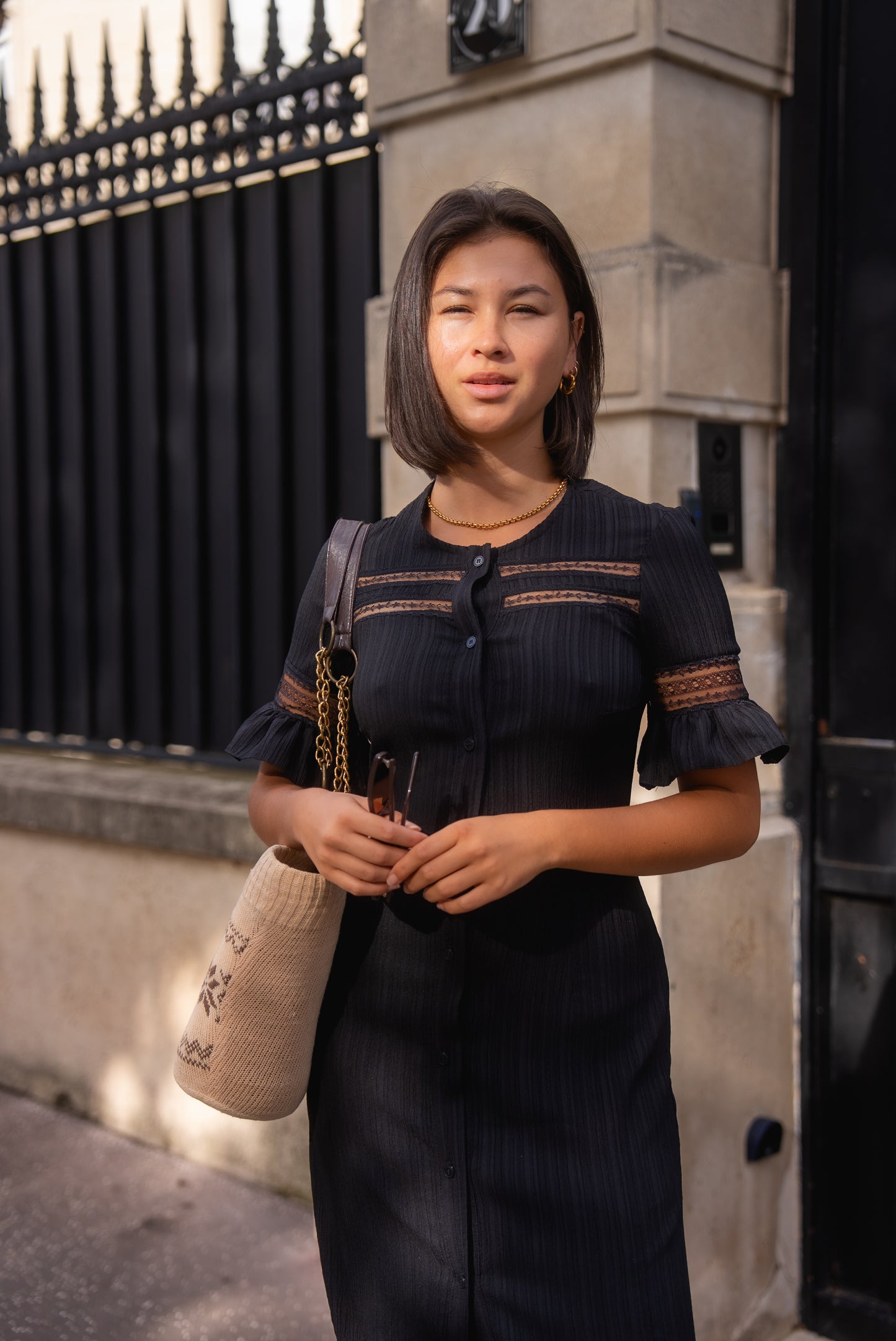 Robe Camille noire