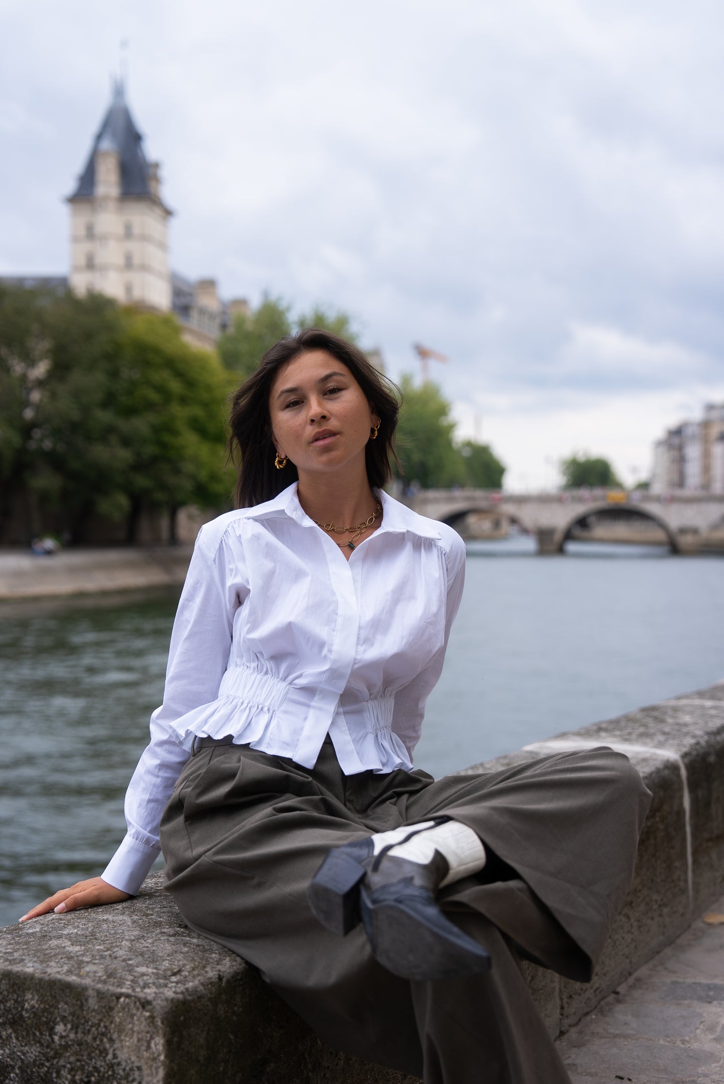 Chemise Zoé blanche