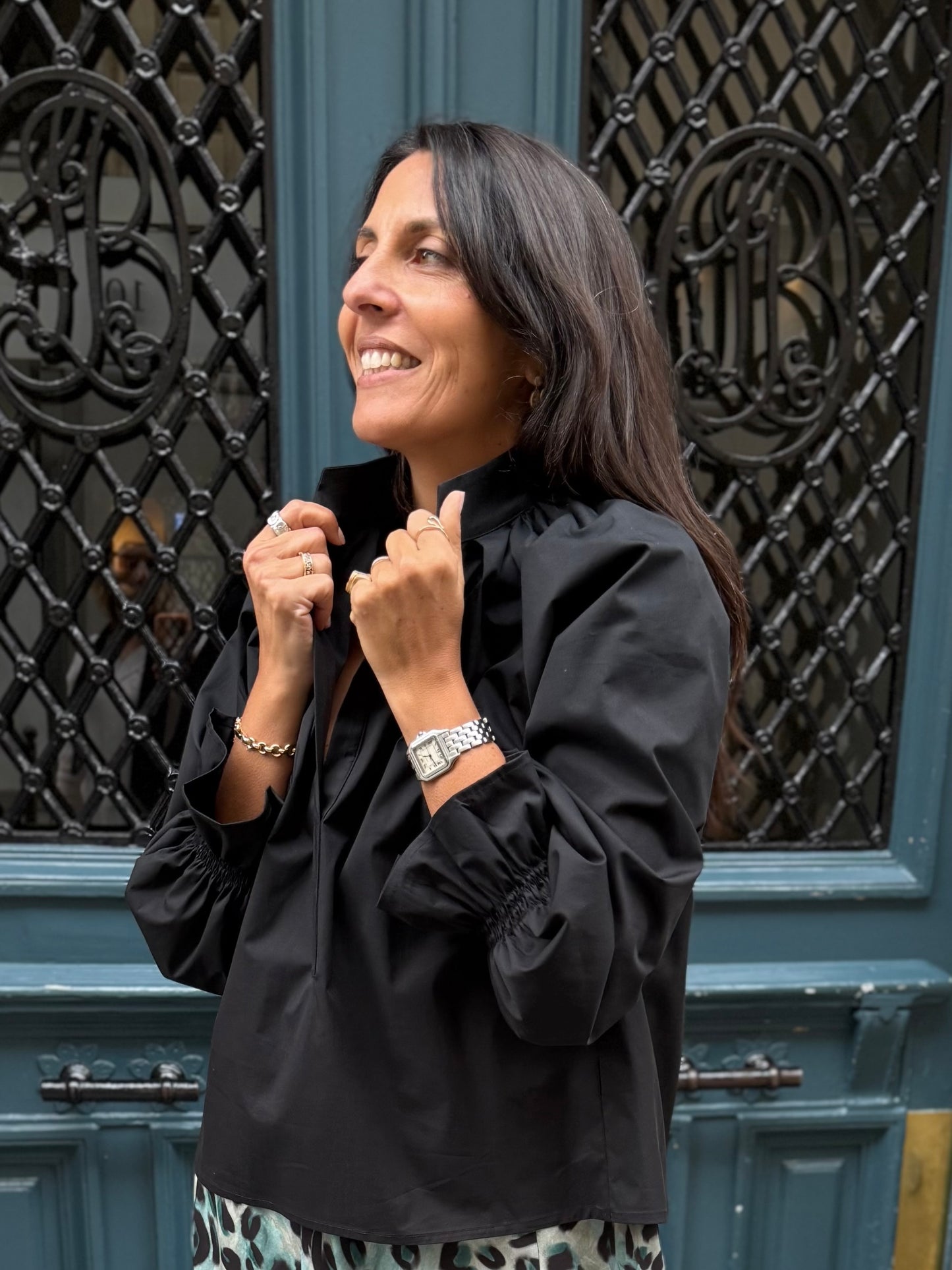Blouse LÉA noir
