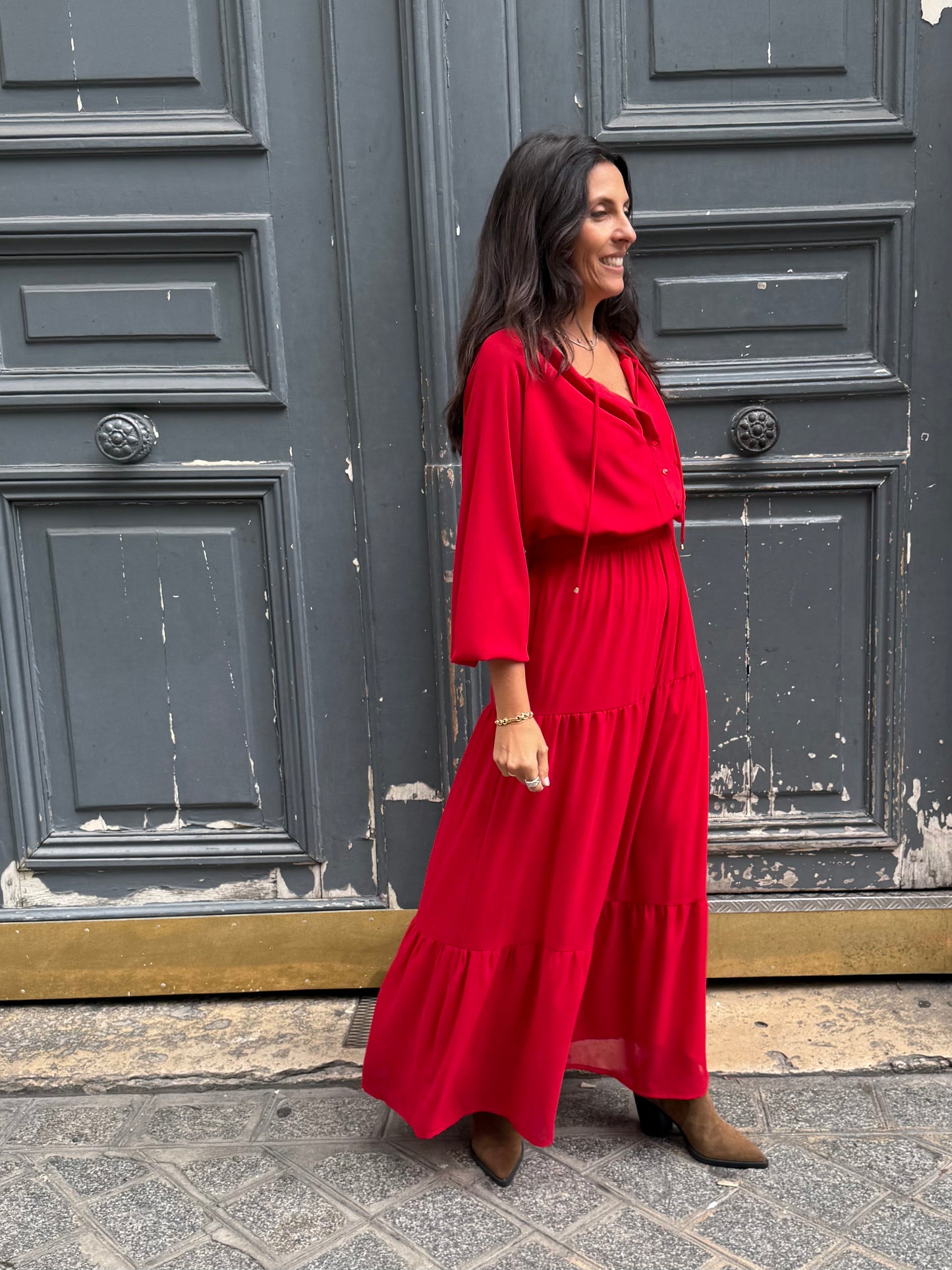 Robe JODIE rouge