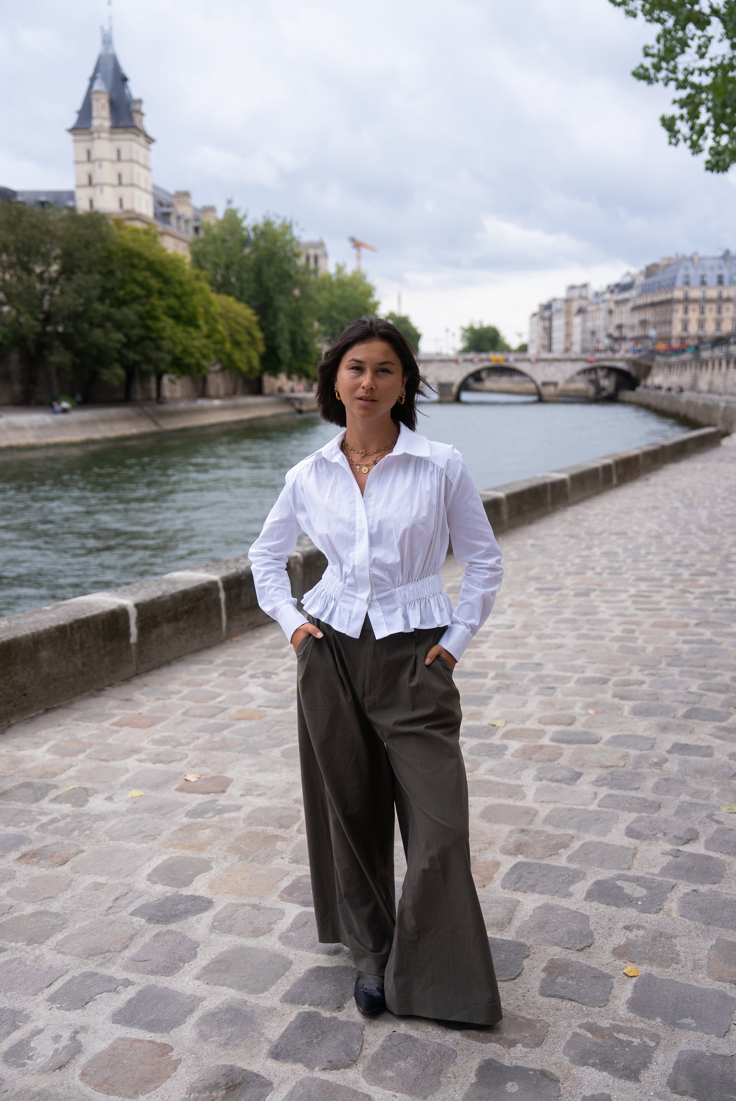 Chemise Zoé blanche