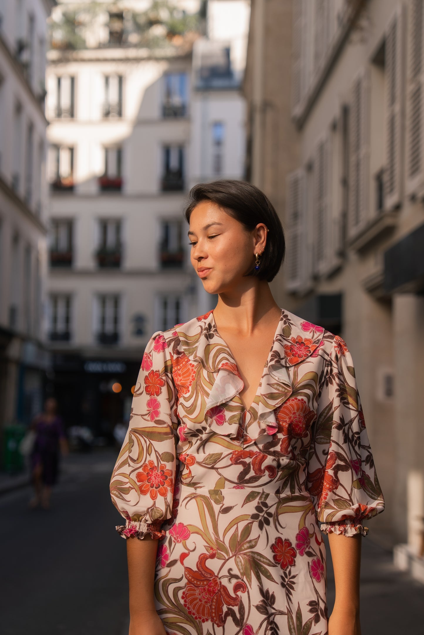 Robe PERLA floral vintage