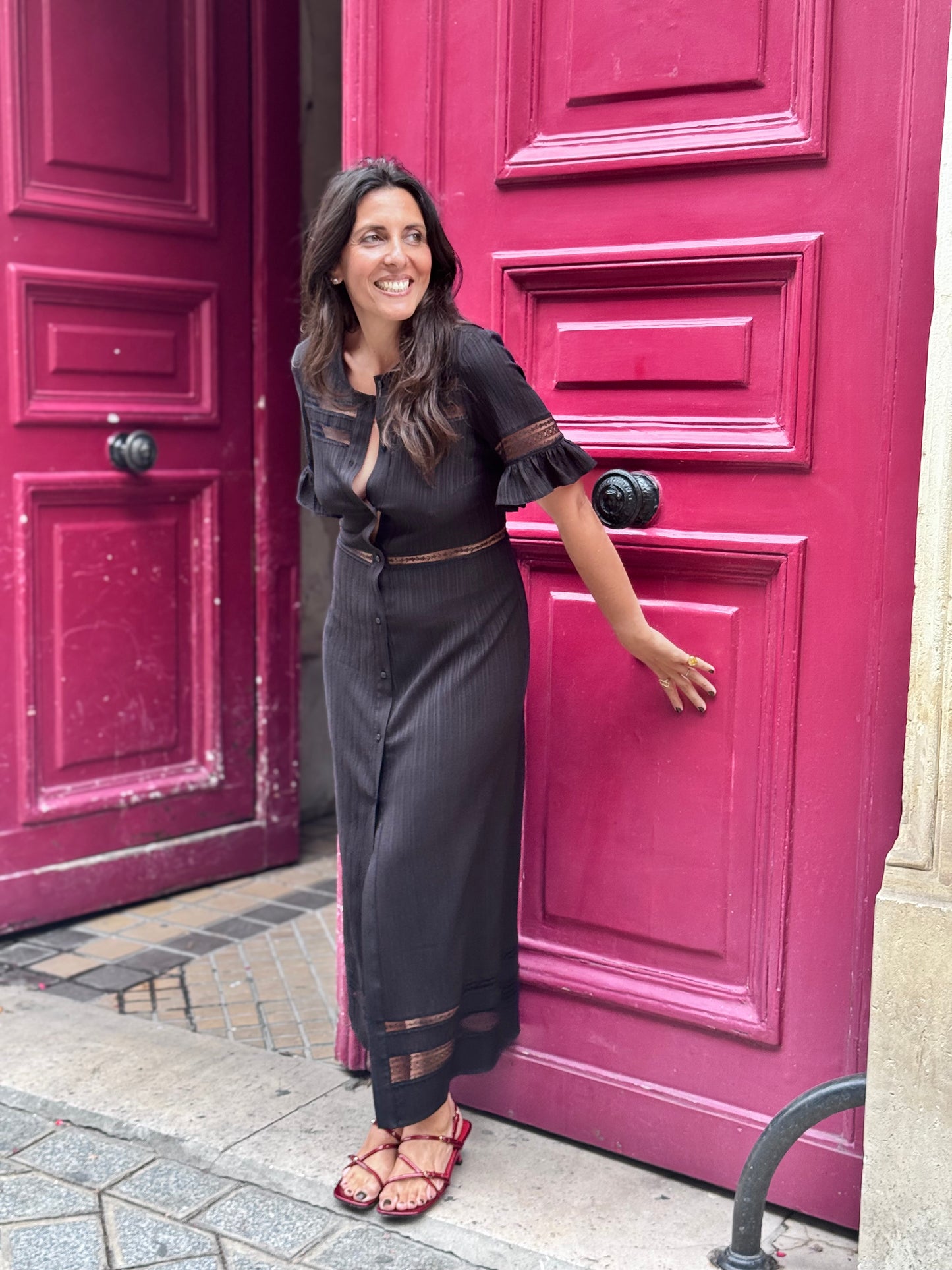Robe Camille noire