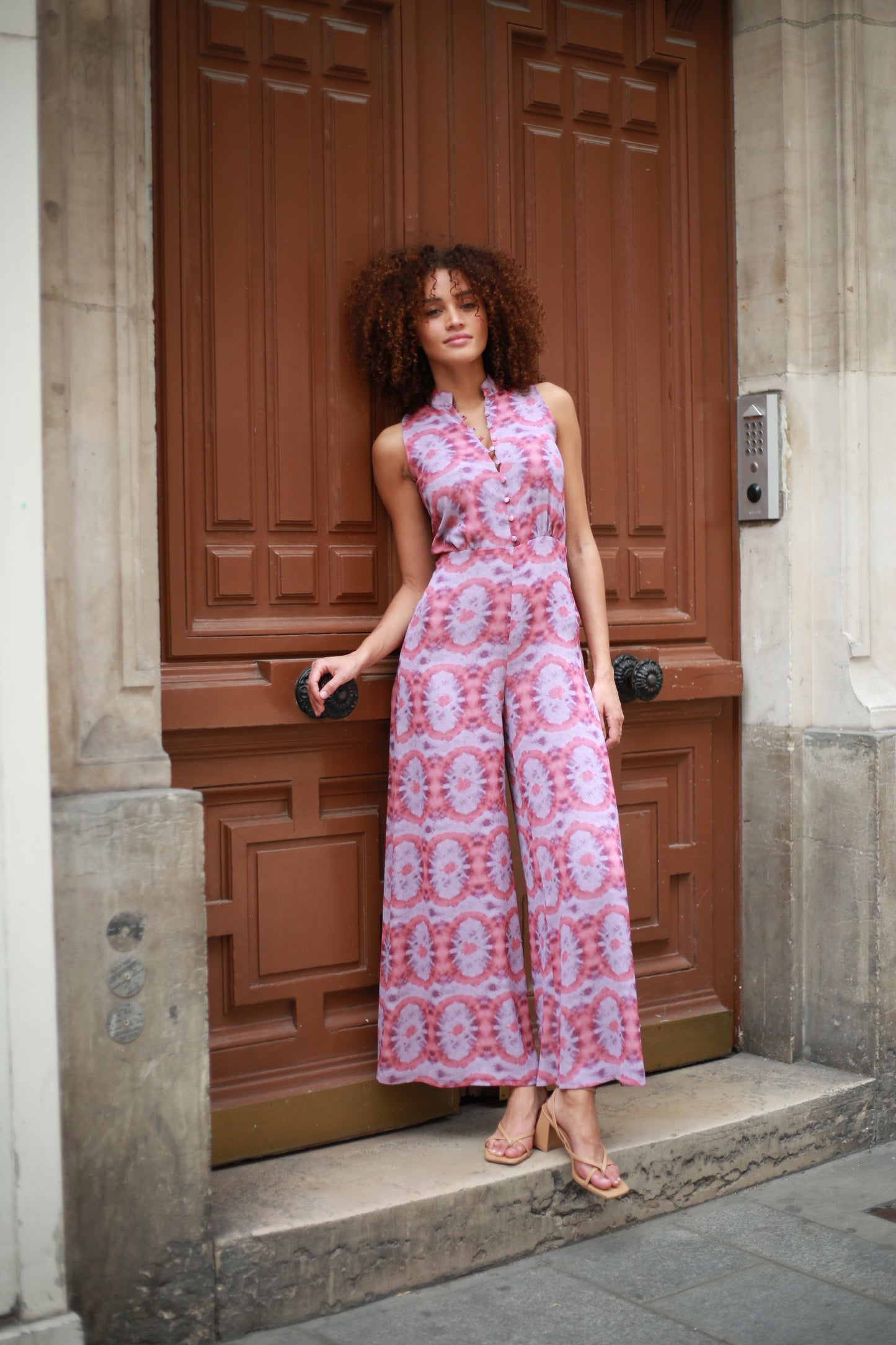 Combinaison LILY tie&dye violet
