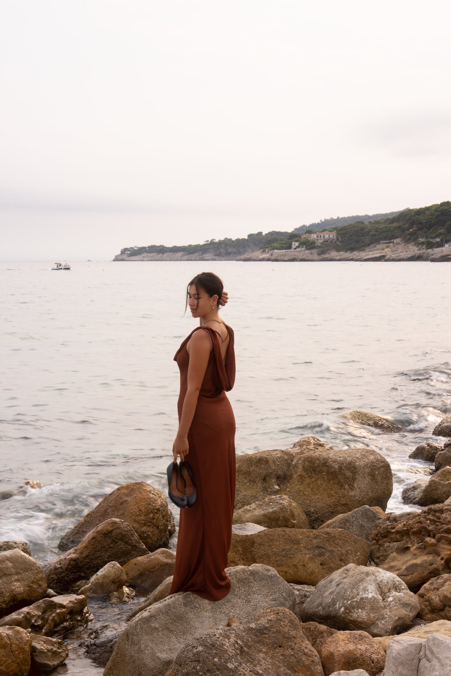 Robe Georgia choco