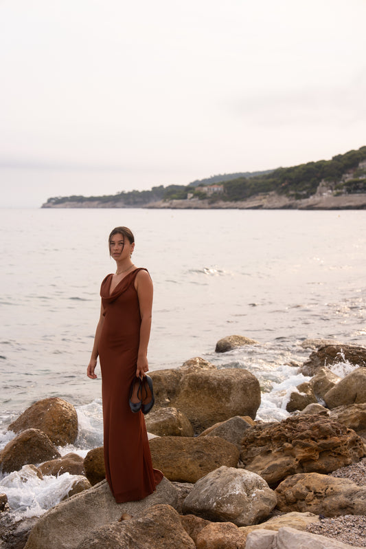 Robe Georgia choco