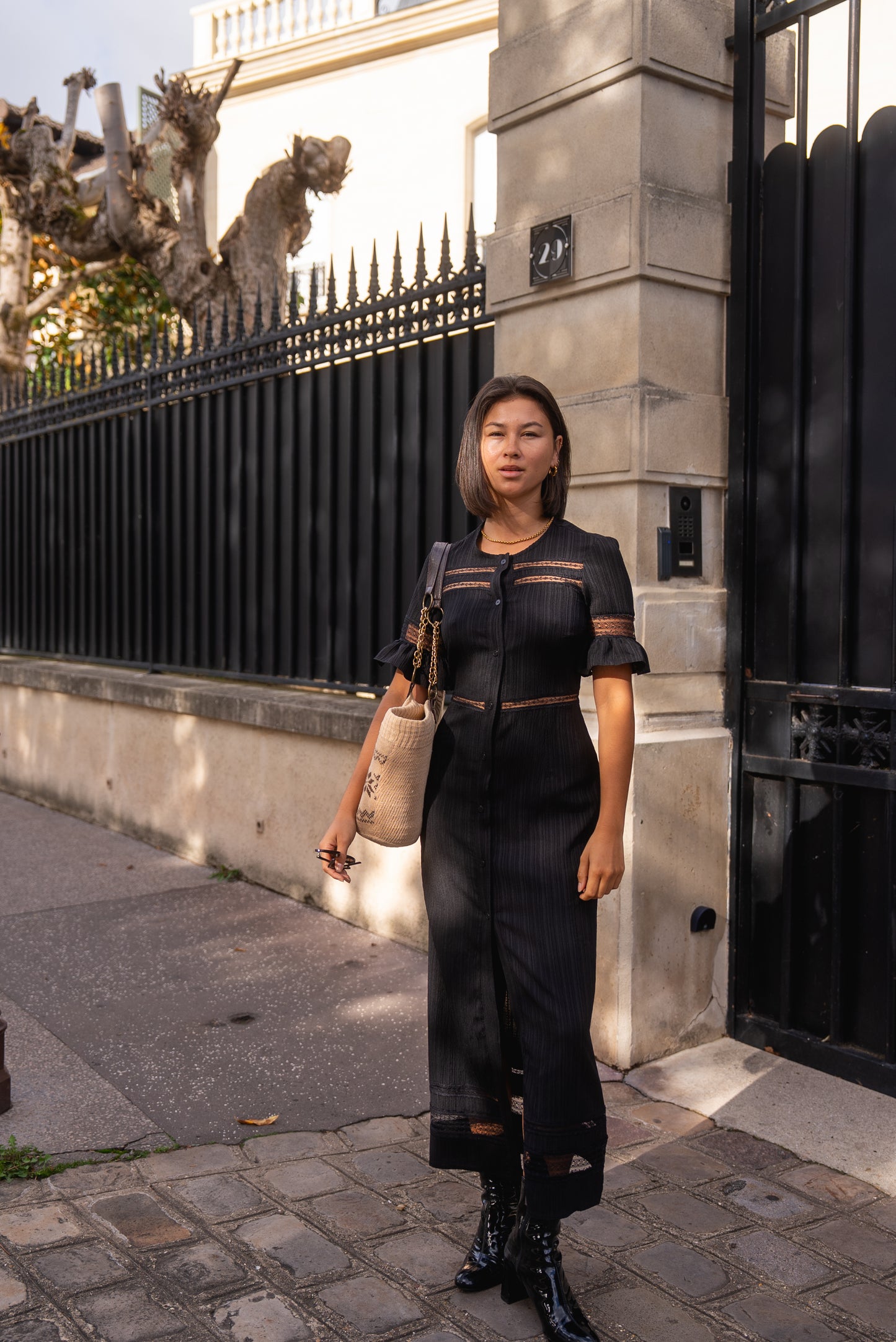 Robe Camille noire