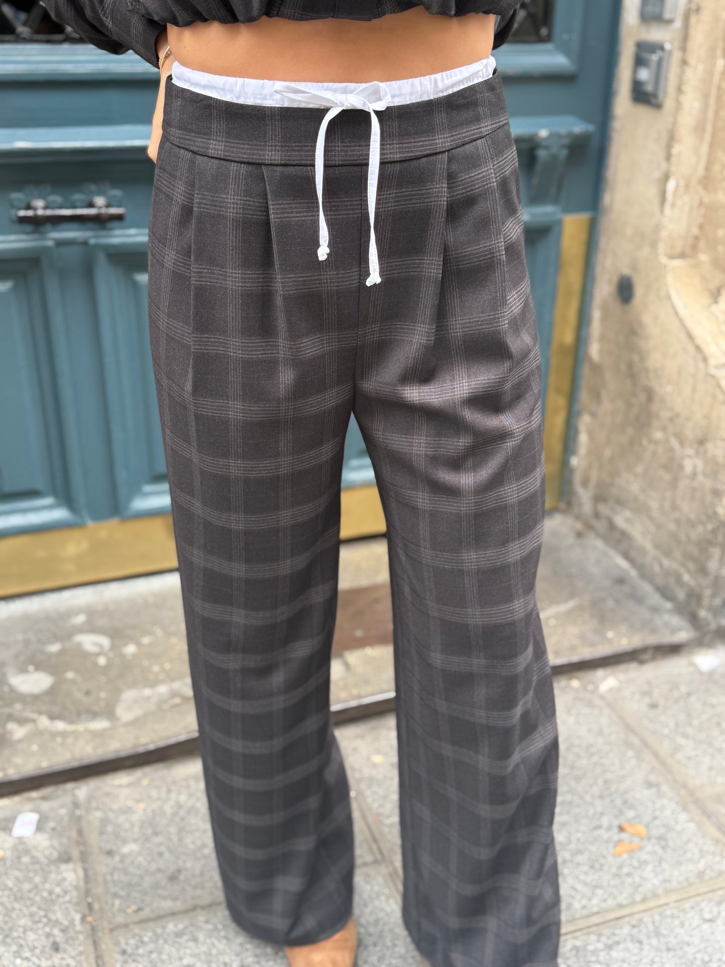 Pantalon Thimothée carreaux