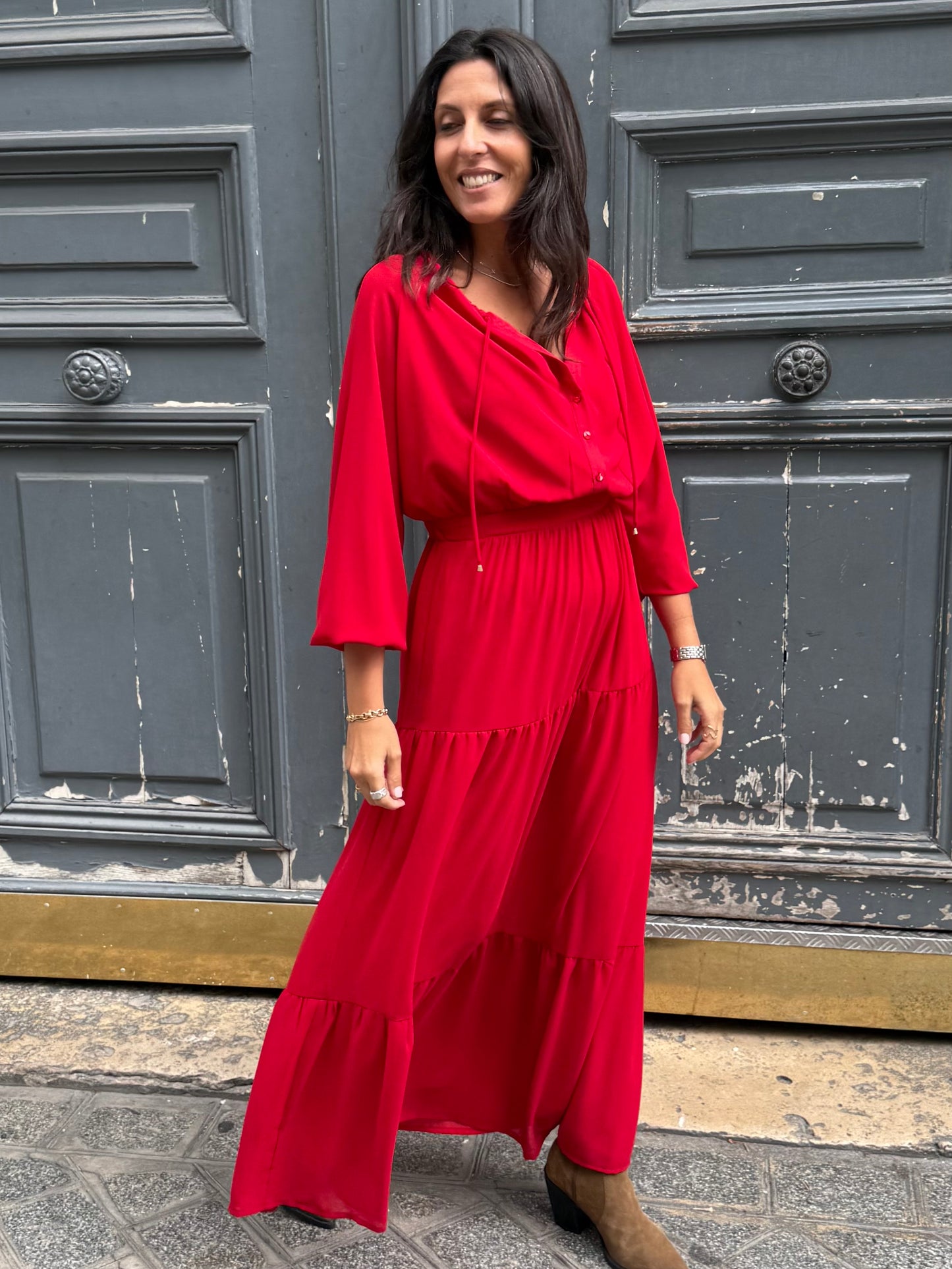 Robe JODIE rouge