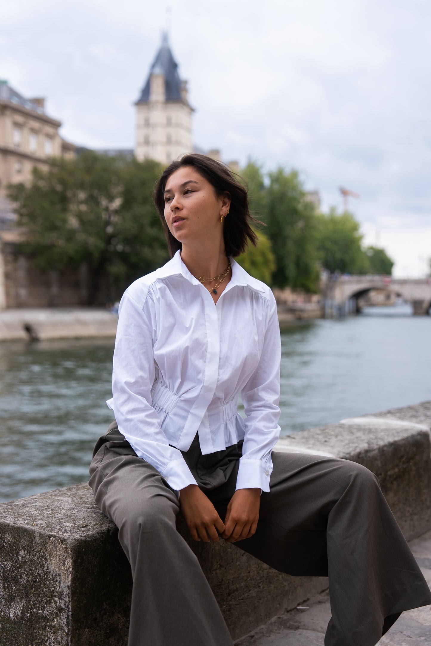 Chemise Zoé blanche