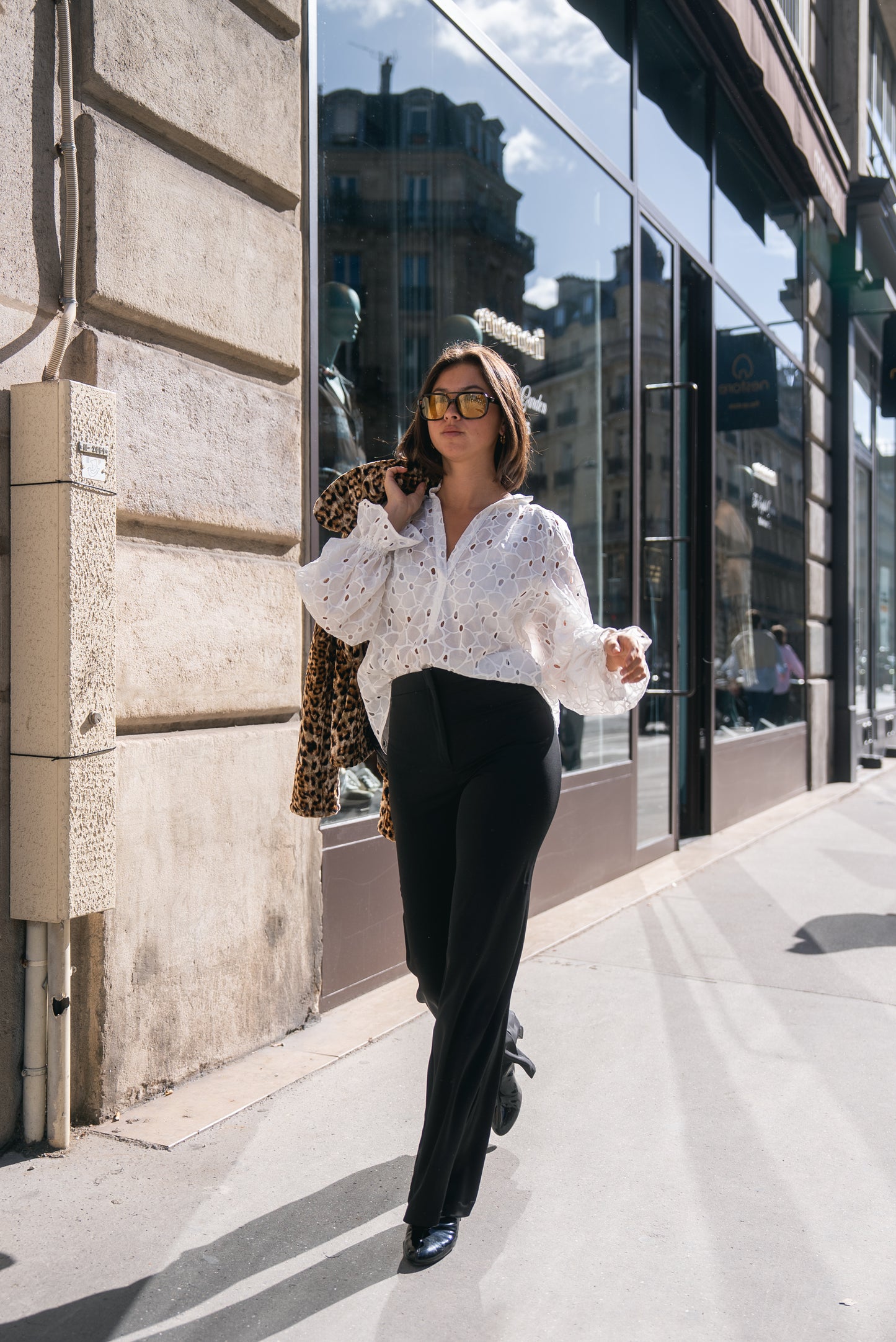 Blouse Léa broderie anglaise