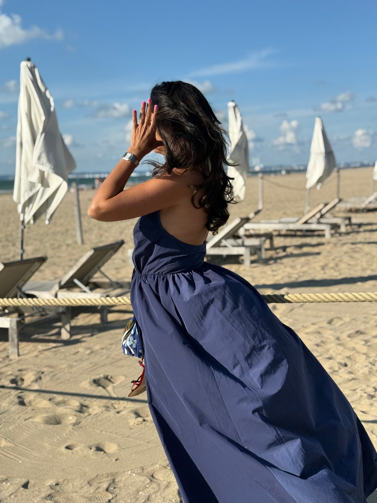 Robe ODETTE Marine