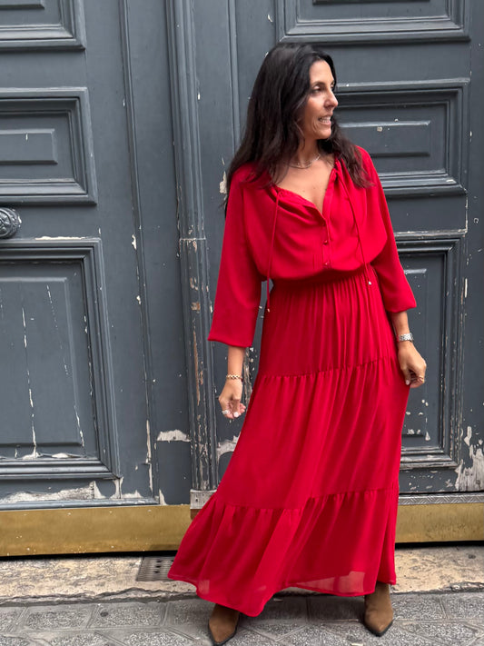 Robe JODIE rouge