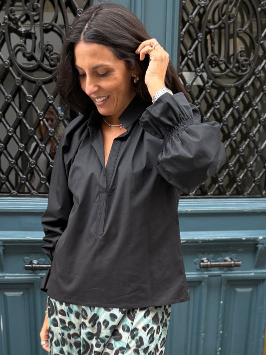 Blouse LÉA noir