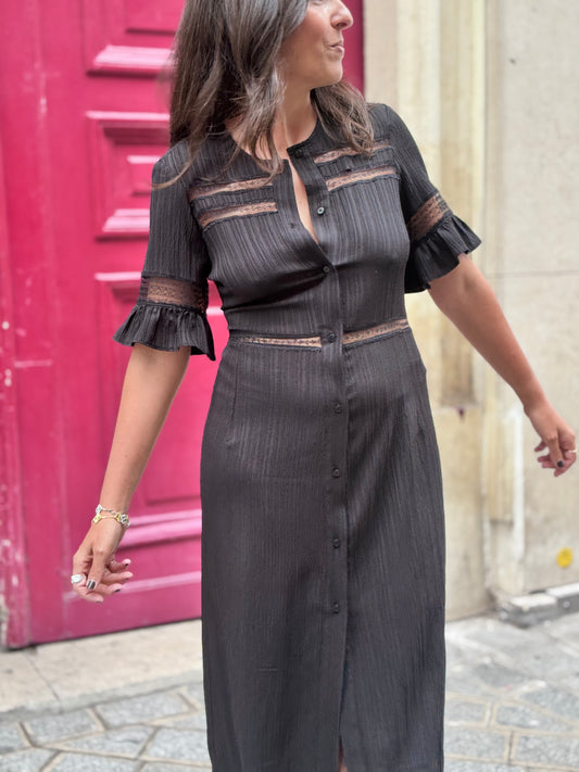 Robe Camille noire