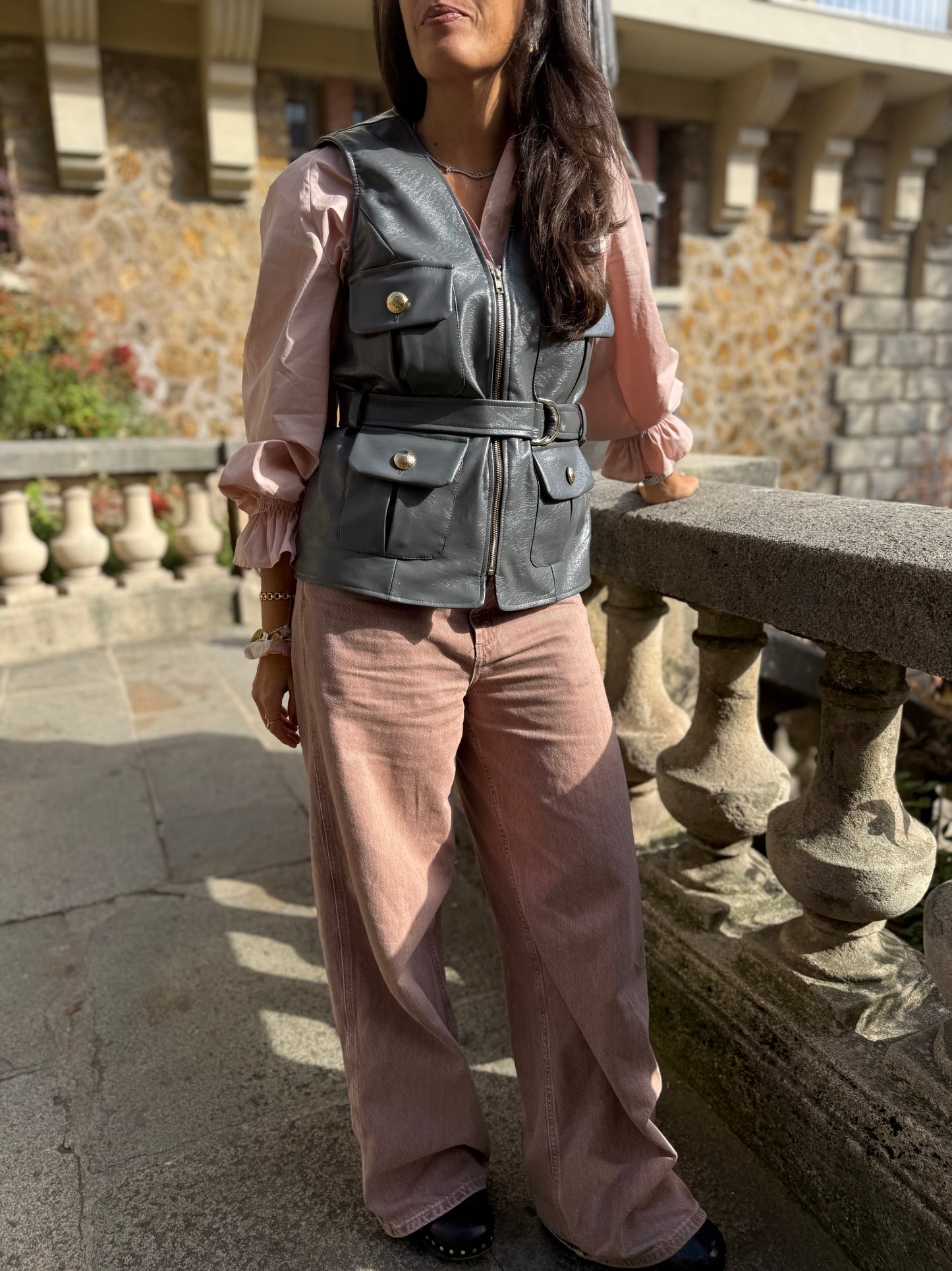 Veste Carla grise