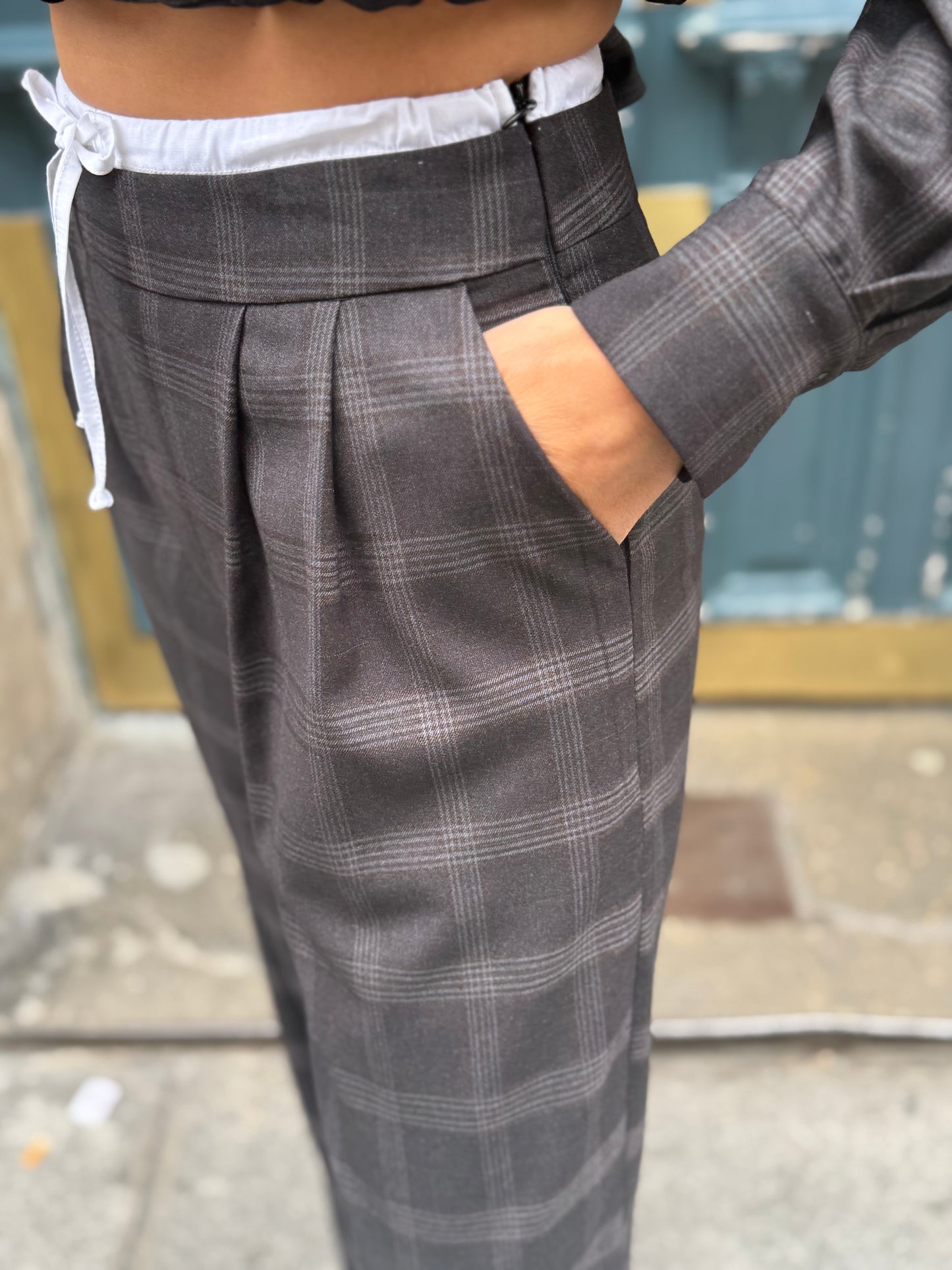 Pantalon Thimothée carreaux